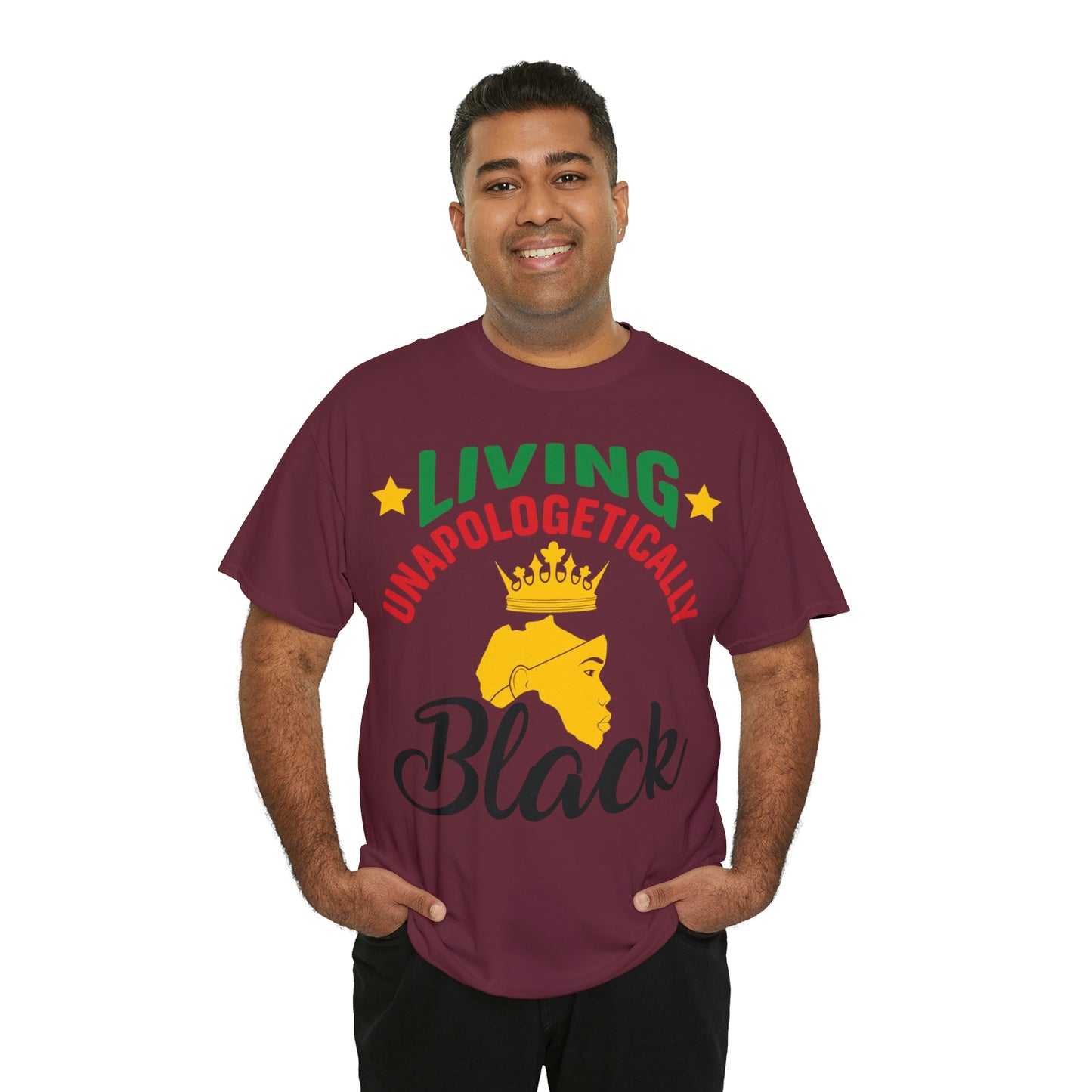 Living Unapologetically Unisex Heavy Cotton Tee