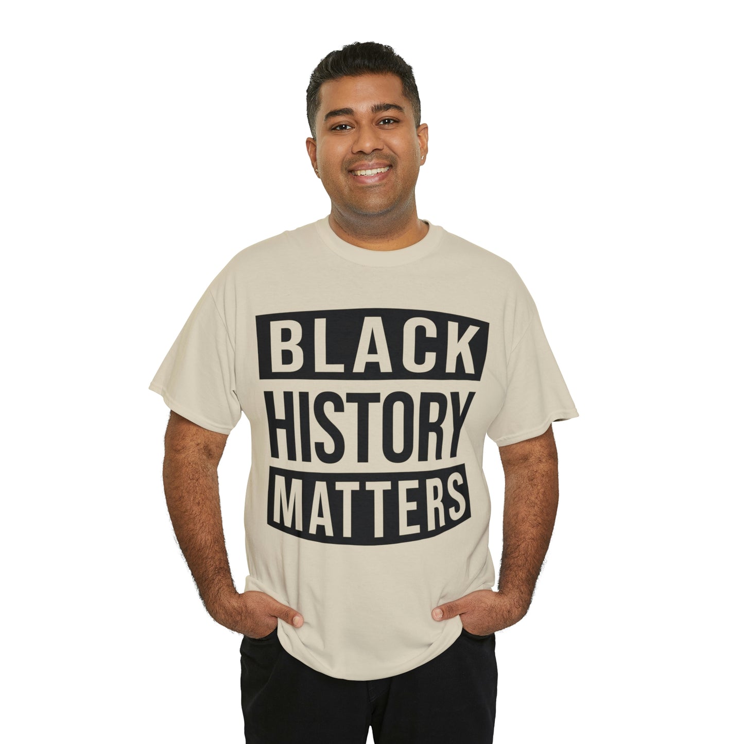 Black History Matters Unisex Heavy Cotton Tee