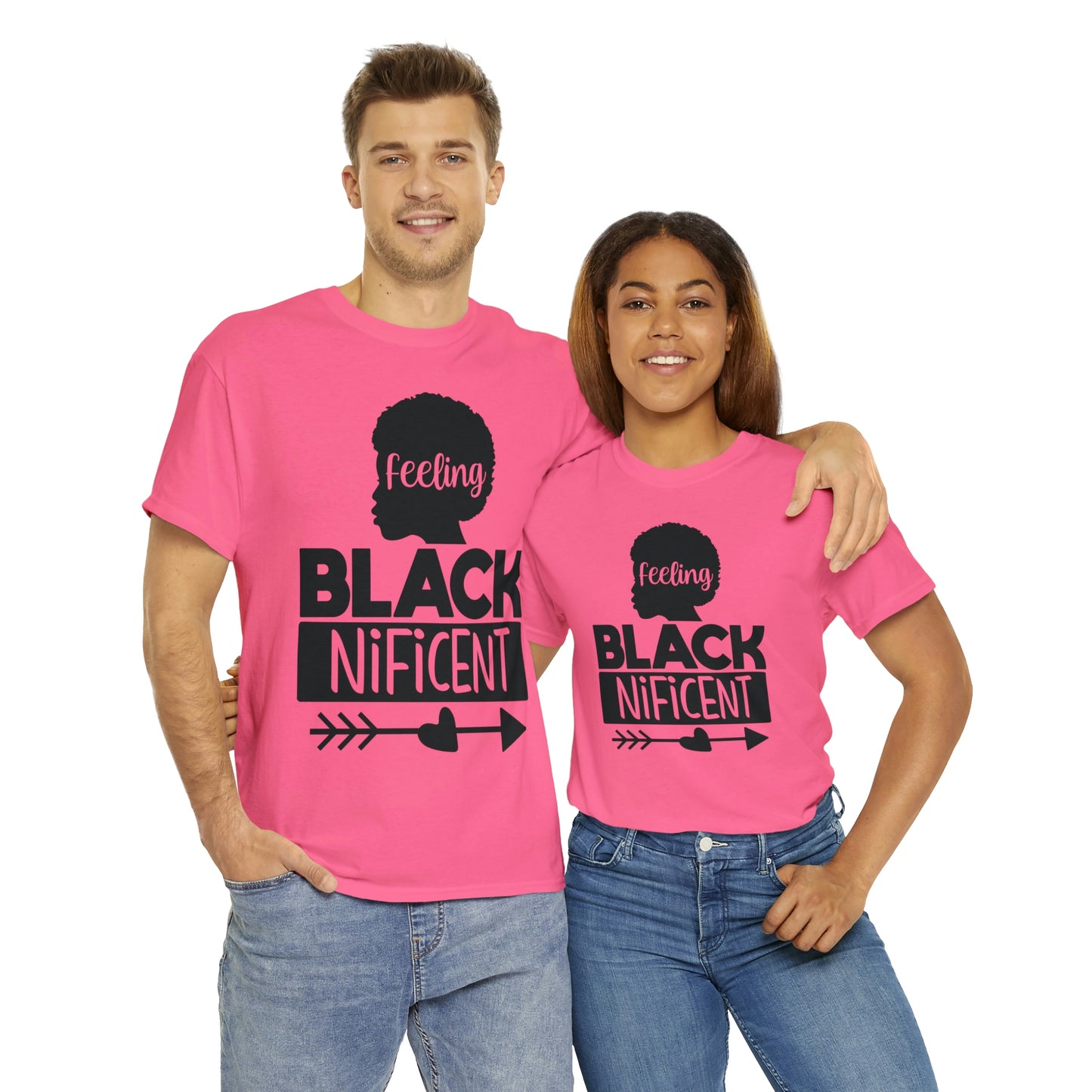 Feeling Blacknificent Unisex Heavy Cotton Tee