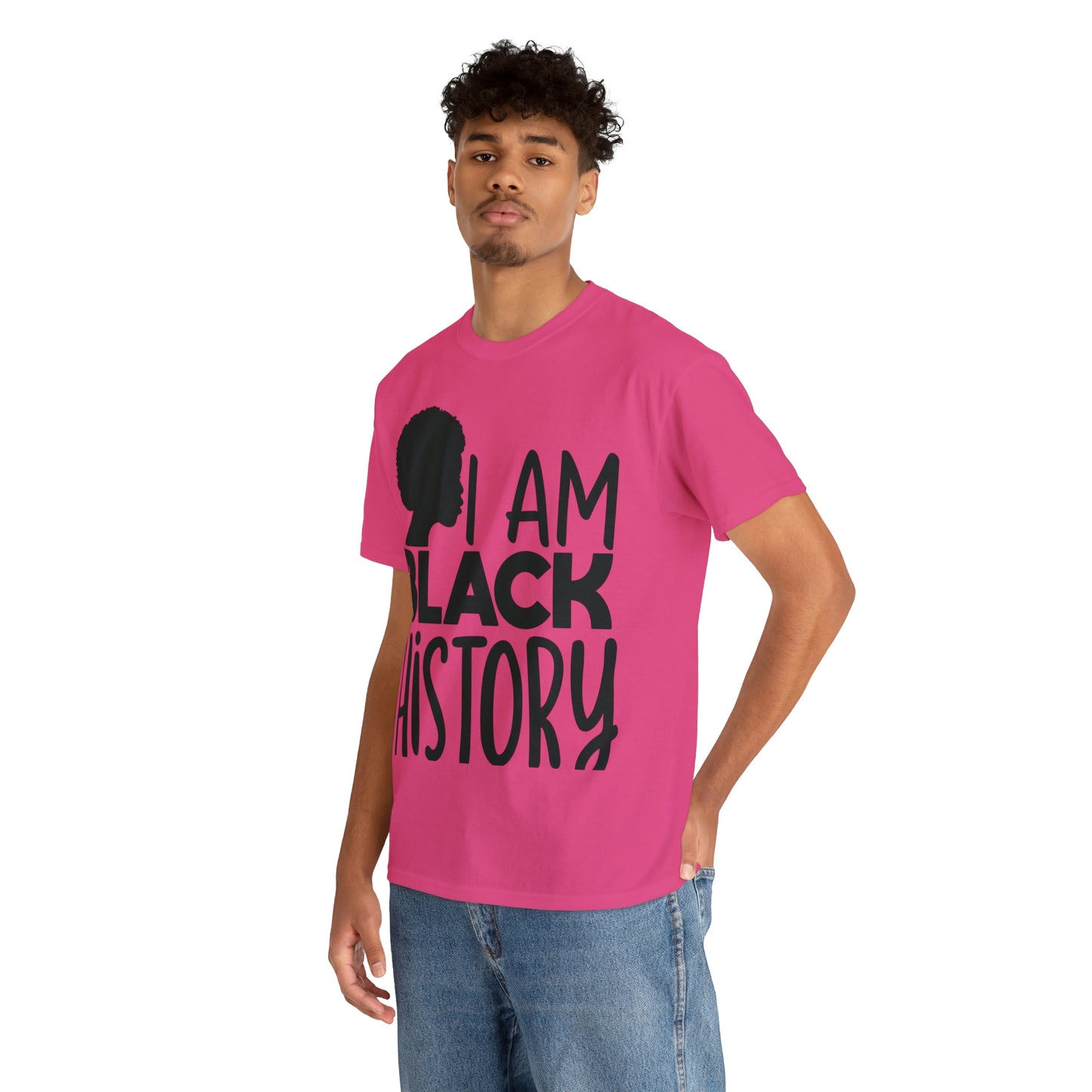 I Am Black History Unisex Heavy Cotton Tee