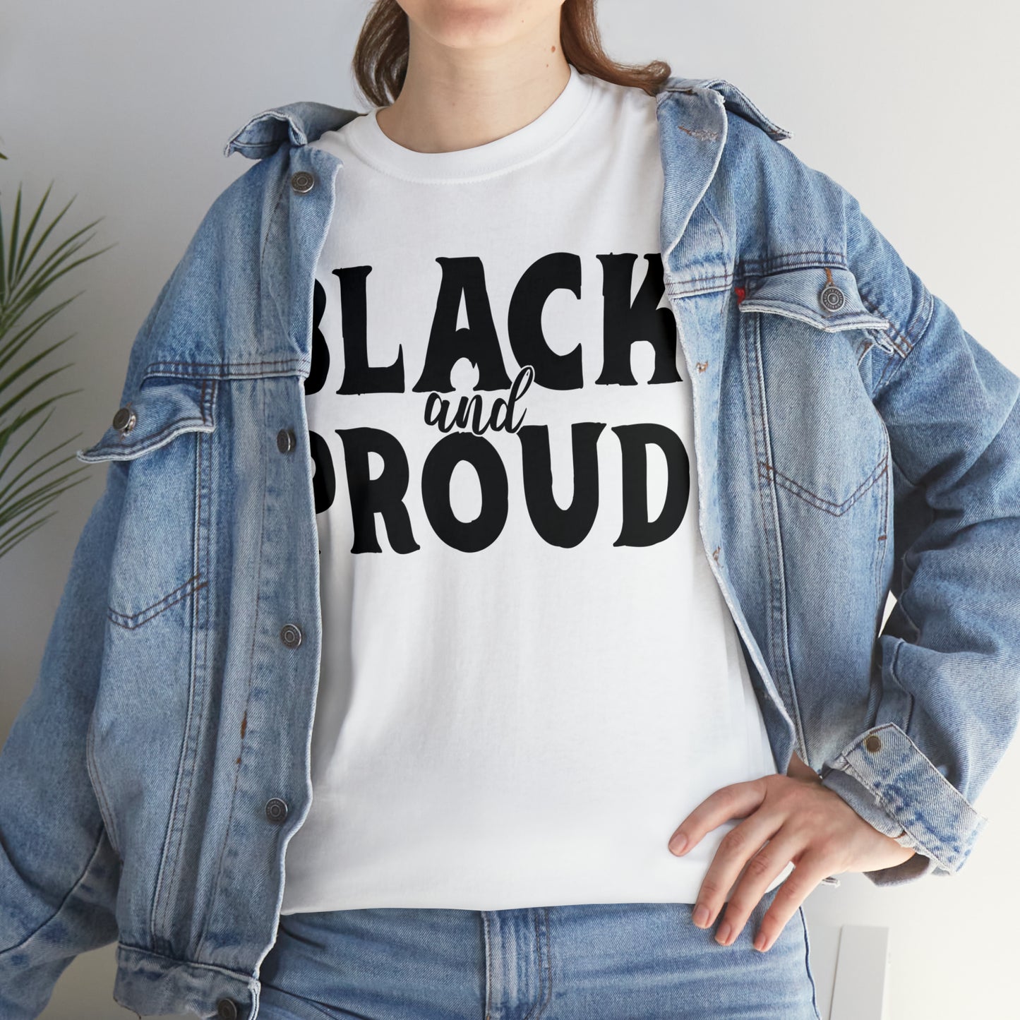 Proud (Vinyl Cut-1Color) Unisex Heavy Cotton Tee