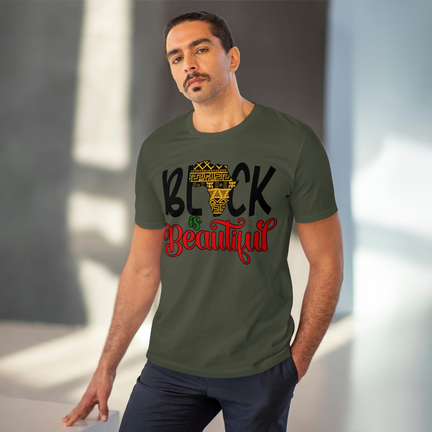 Black is Beautiful Organic Creator T-shirt - Unisex