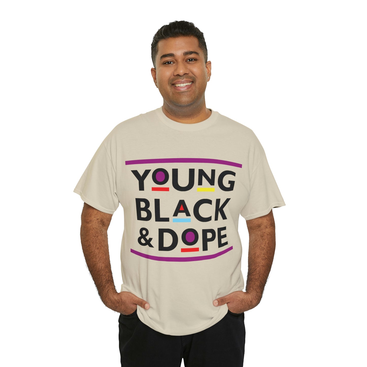 Young black & Dope Unisex Heavy Cotton Tee