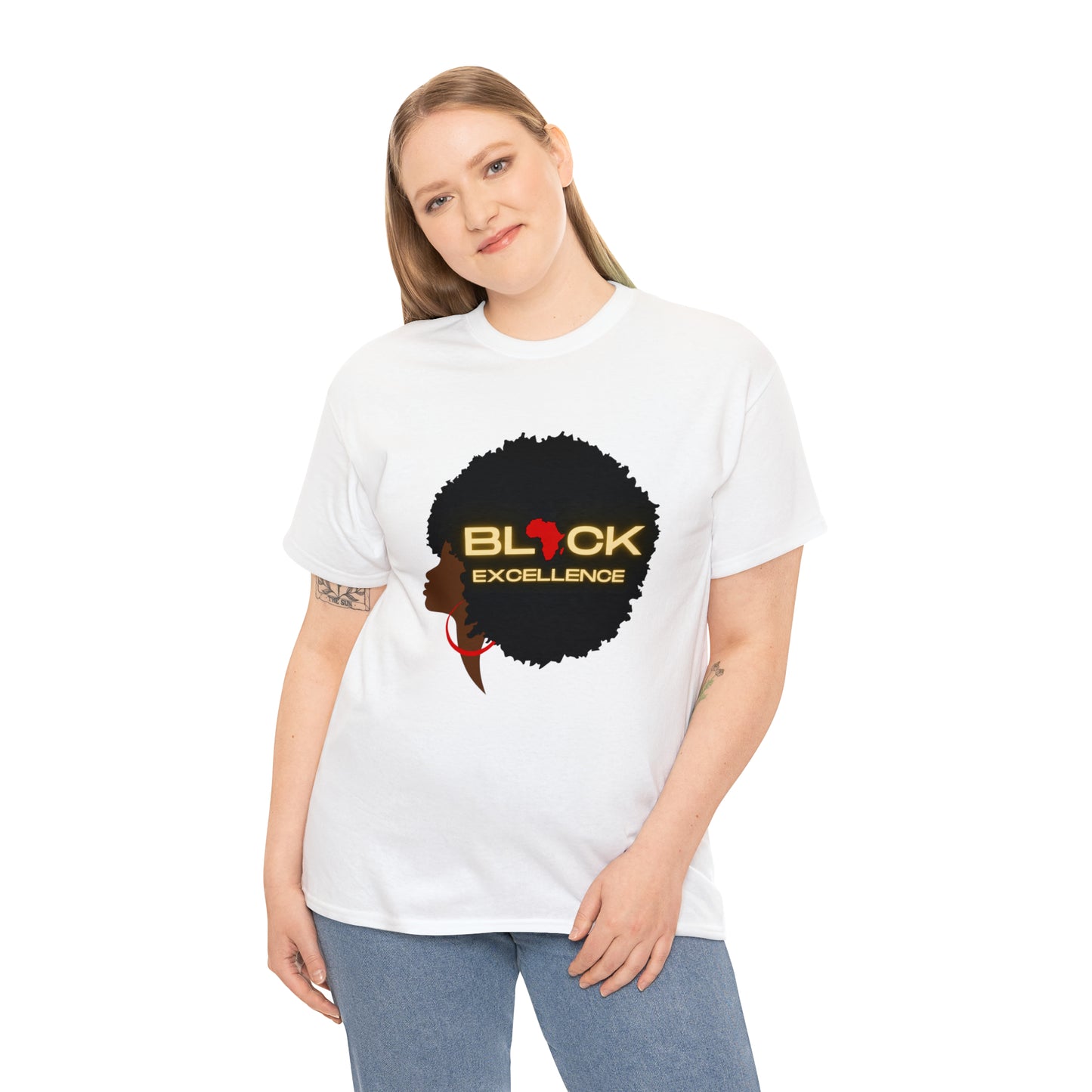 Excellence (F) Unisex Heavy Cotton Tee