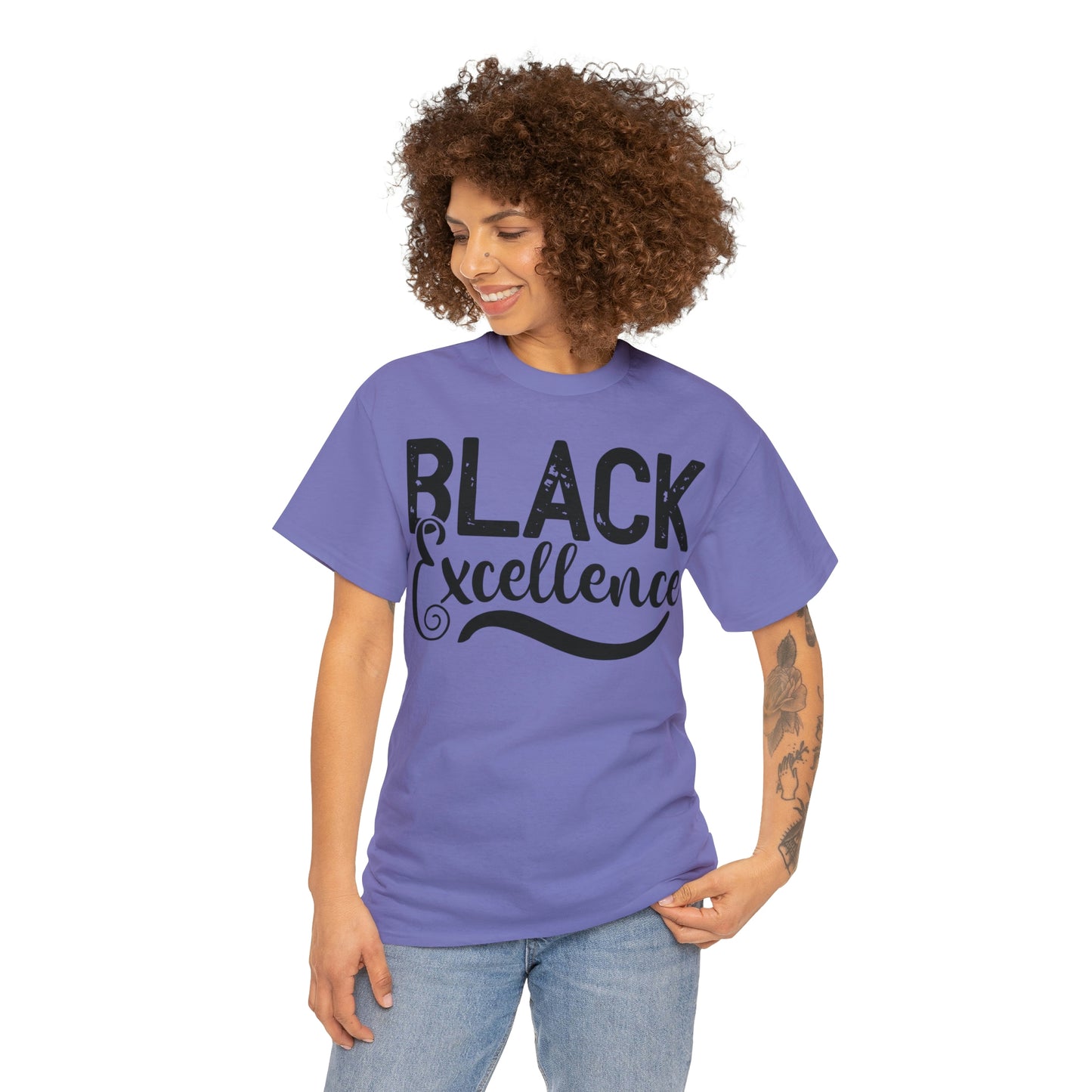Black Excellence Unisex Heavy Cotton Tee