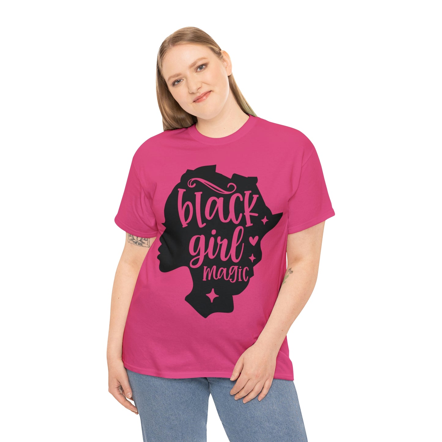 Black Girl Magic Unisex Heavy Cotton Tee