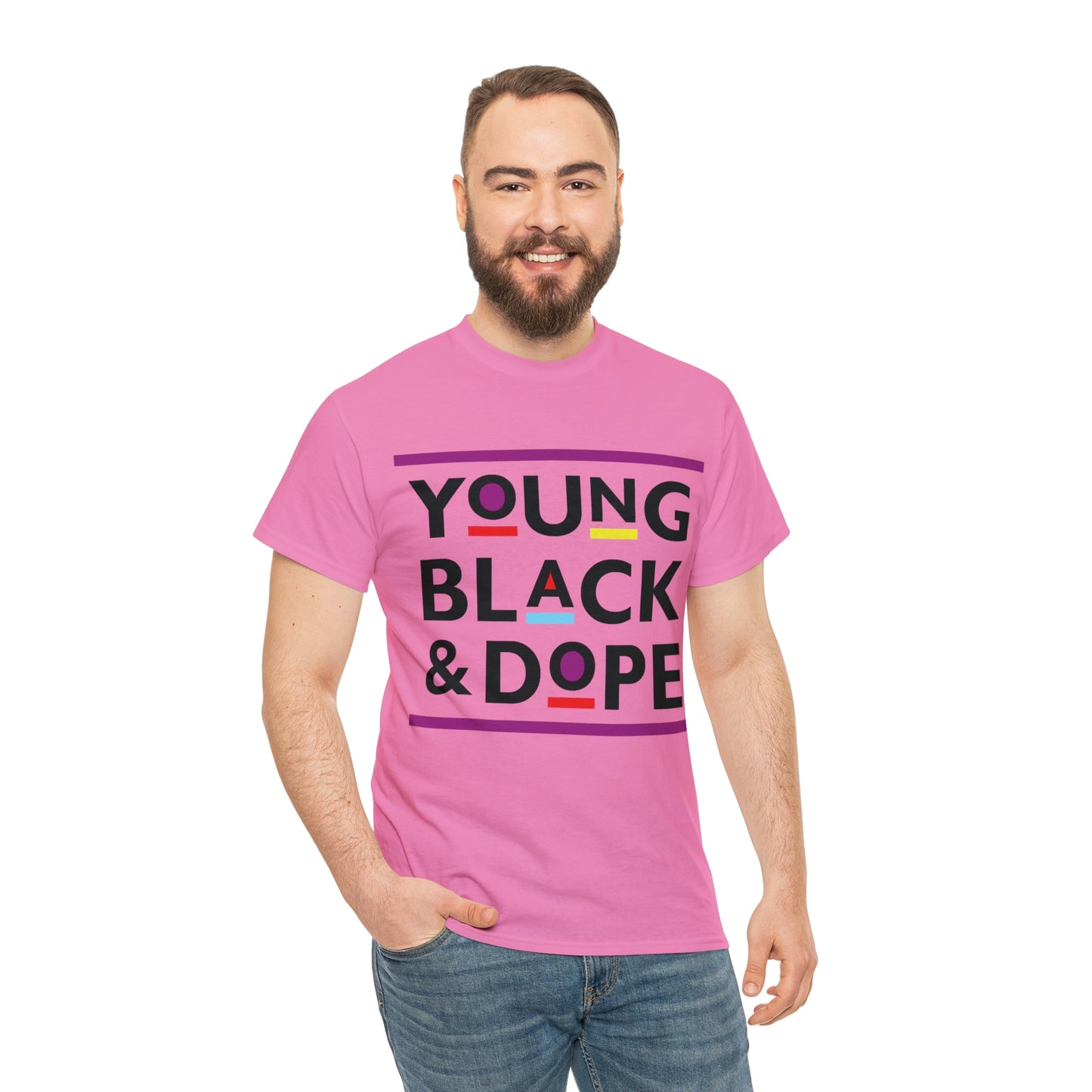 Young black & Dope Unisex Heavy Cotton Tee