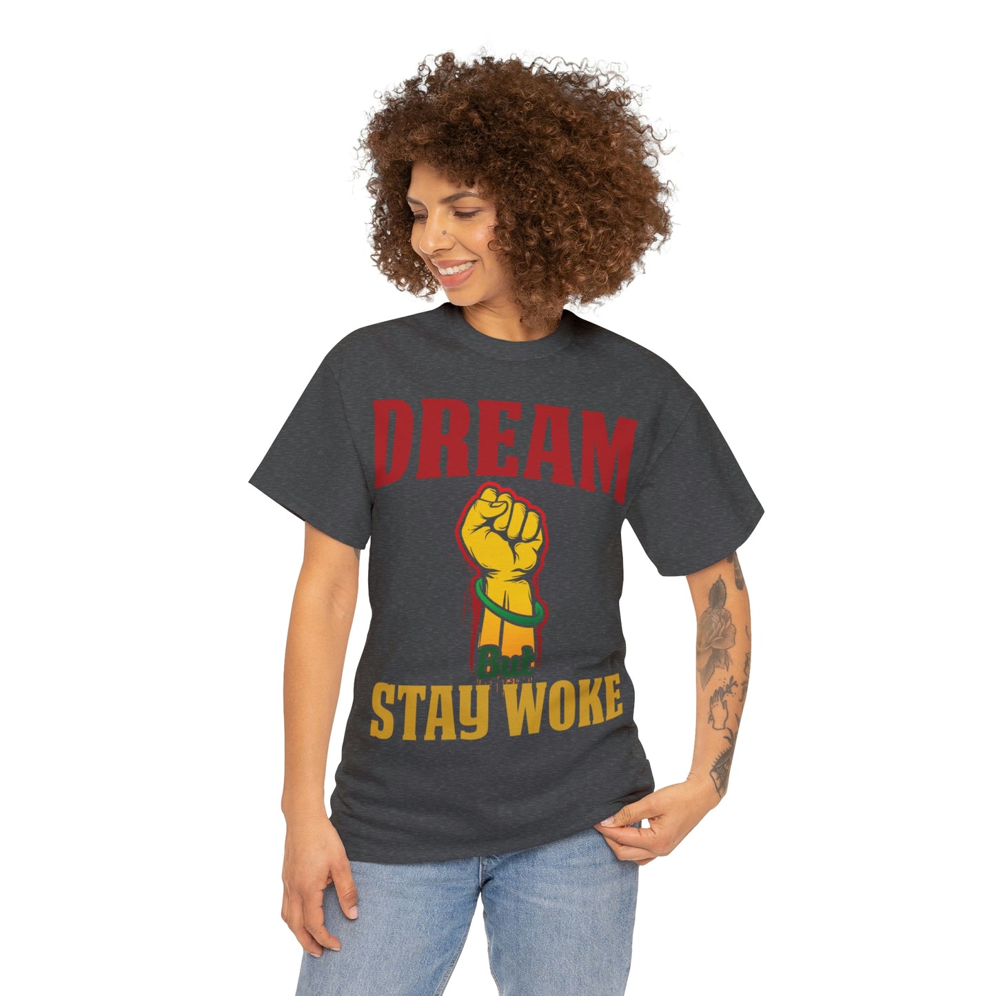Dream/Woke Unisex Heavy Cotton Tee