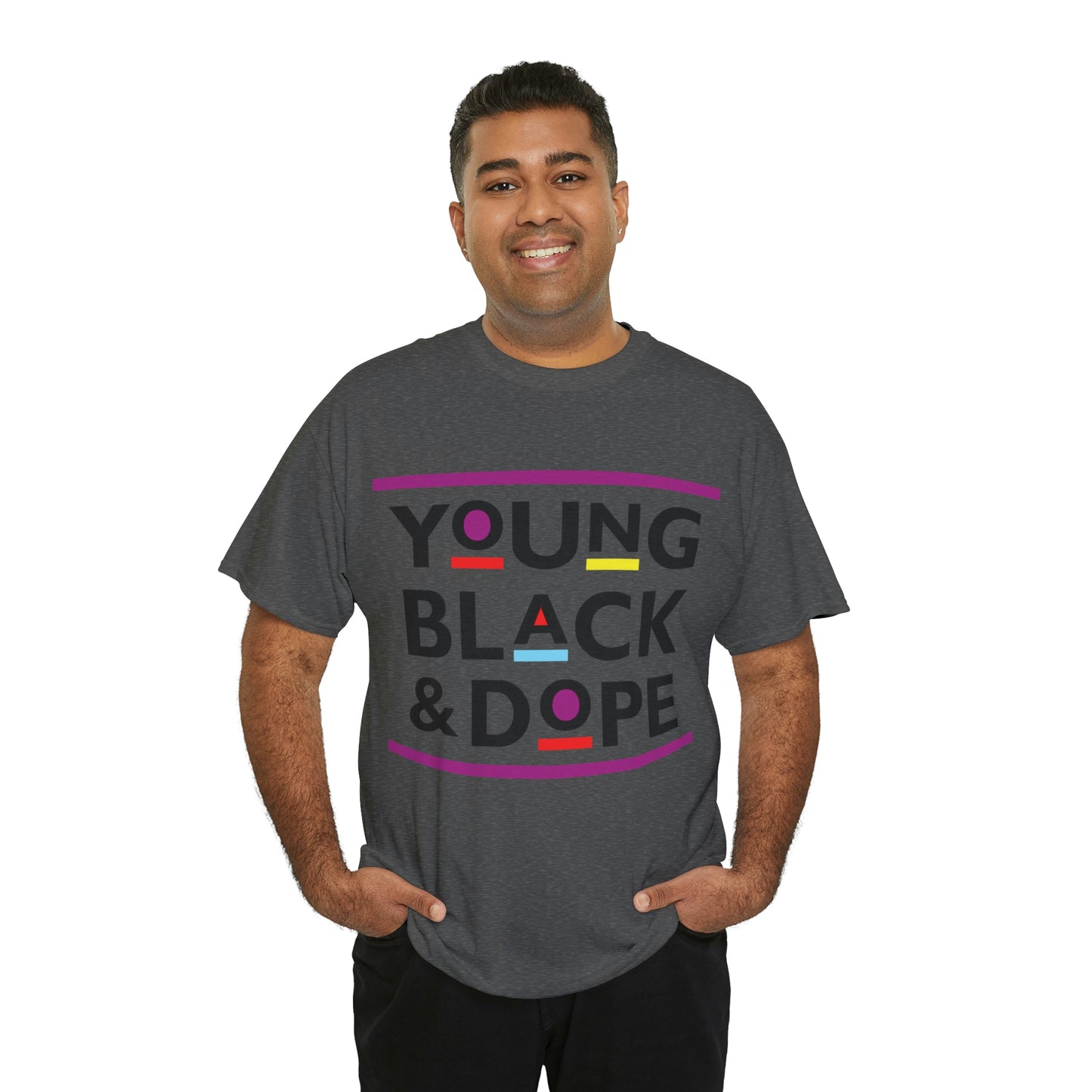 Young black & Dope Unisex Heavy Cotton Tee