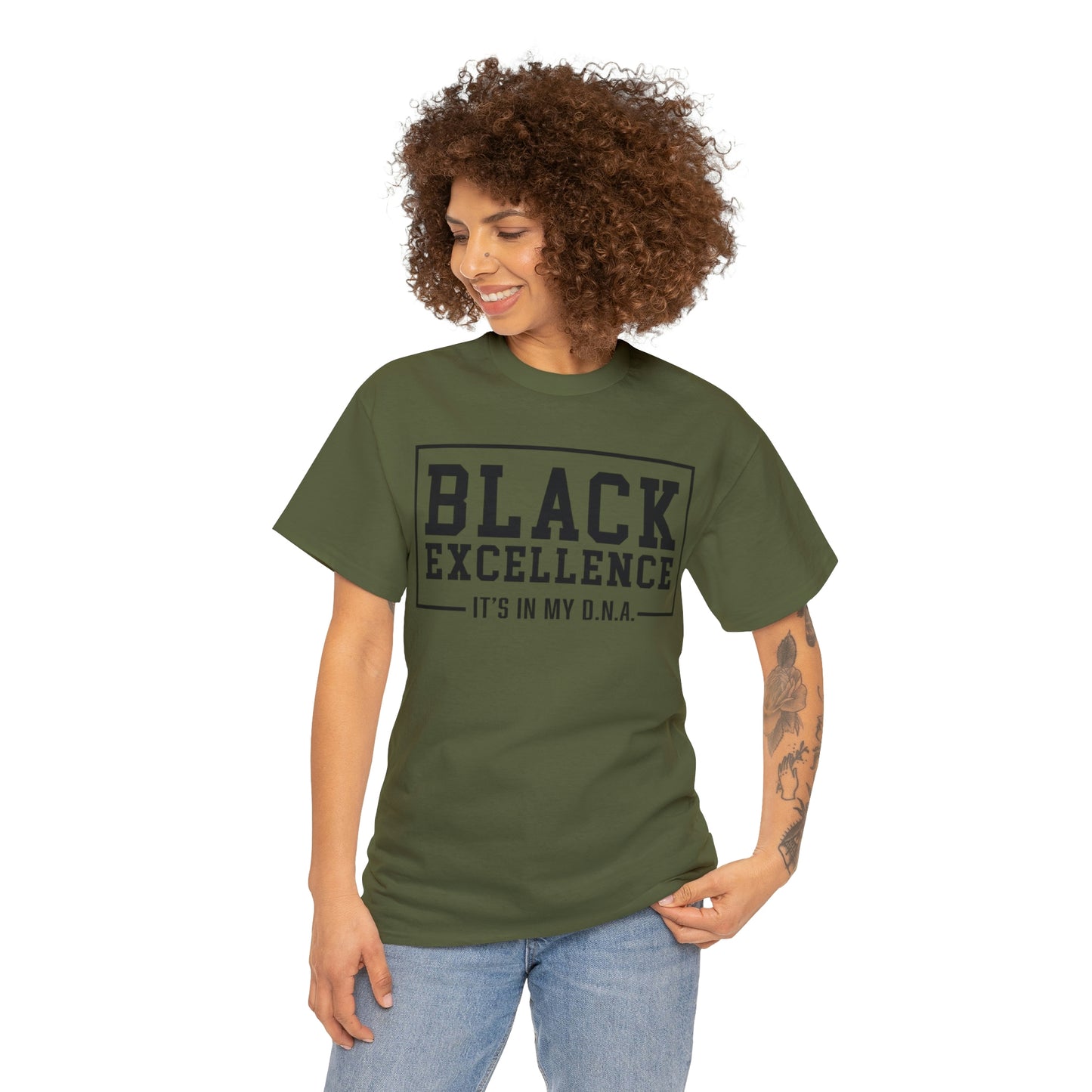 Black Excellence Unisex Heavy Cotton Tee