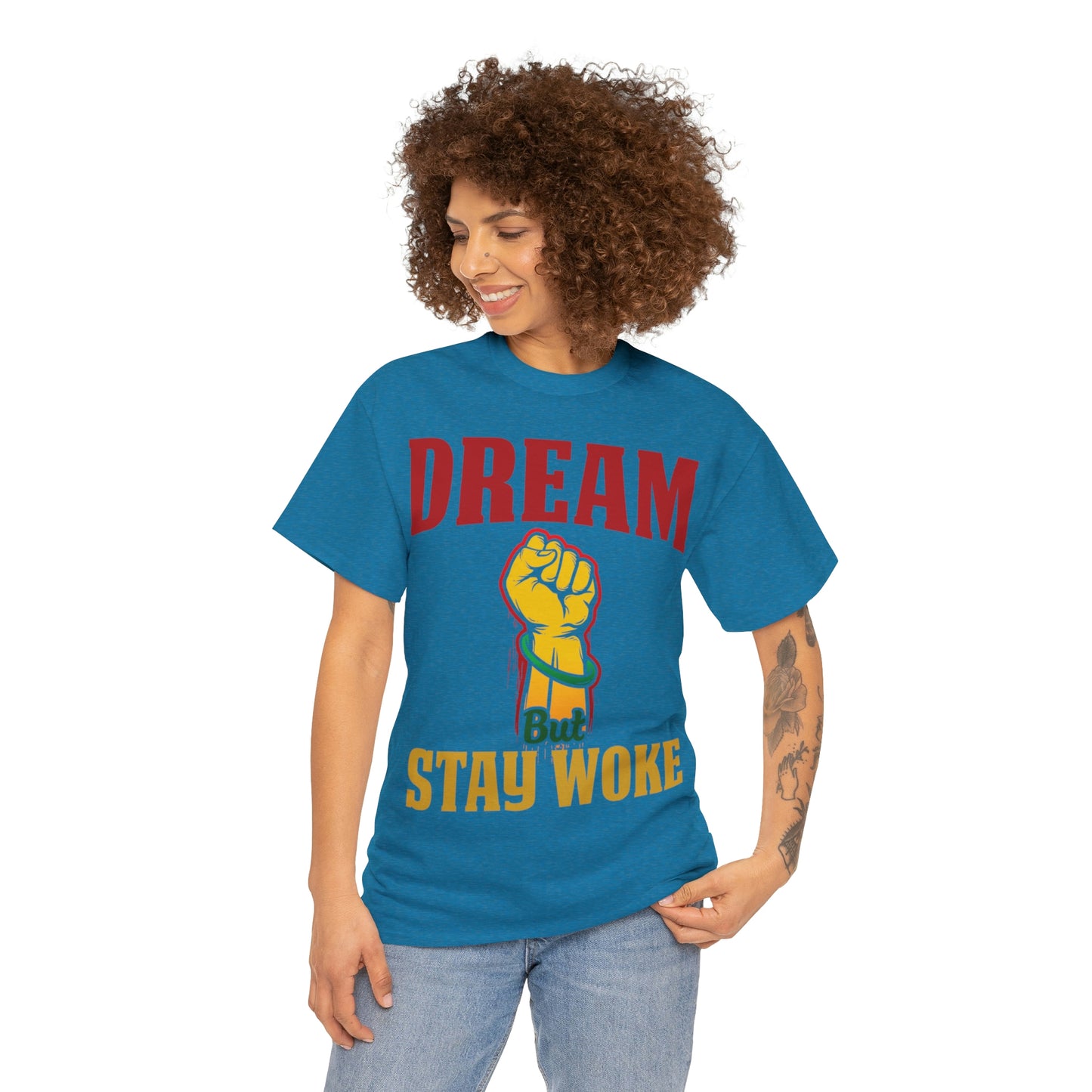 Dream/Woke Unisex Heavy Cotton Tee
