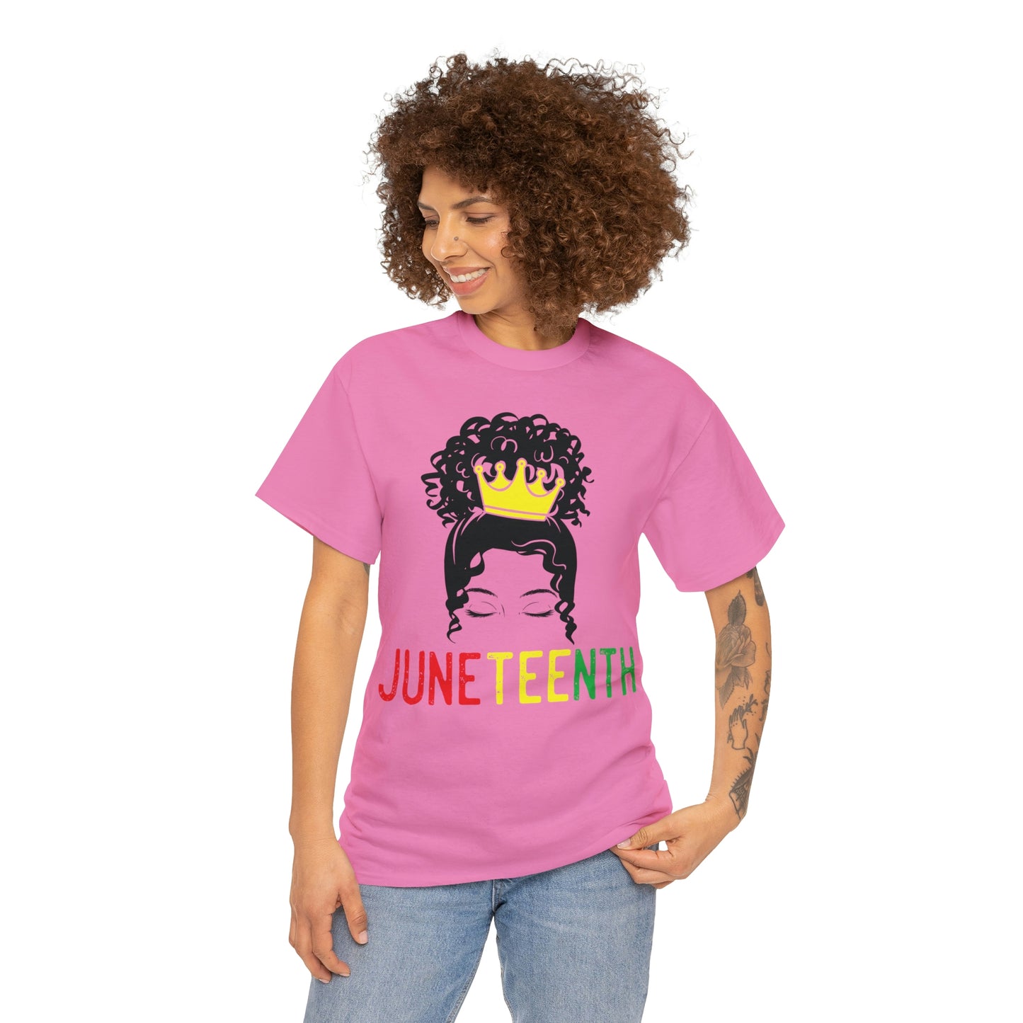 Juneteenth Femme Unisex Heavy Cotton Tee