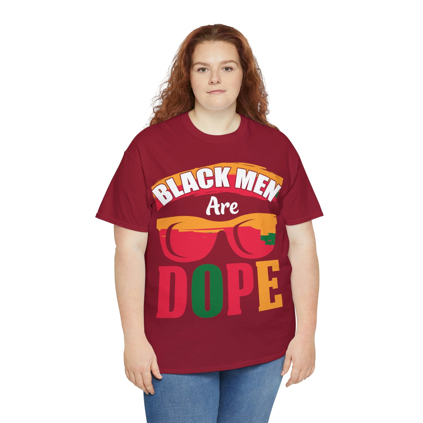 Black Man Dope Unisex Heavy Cotton Tee
