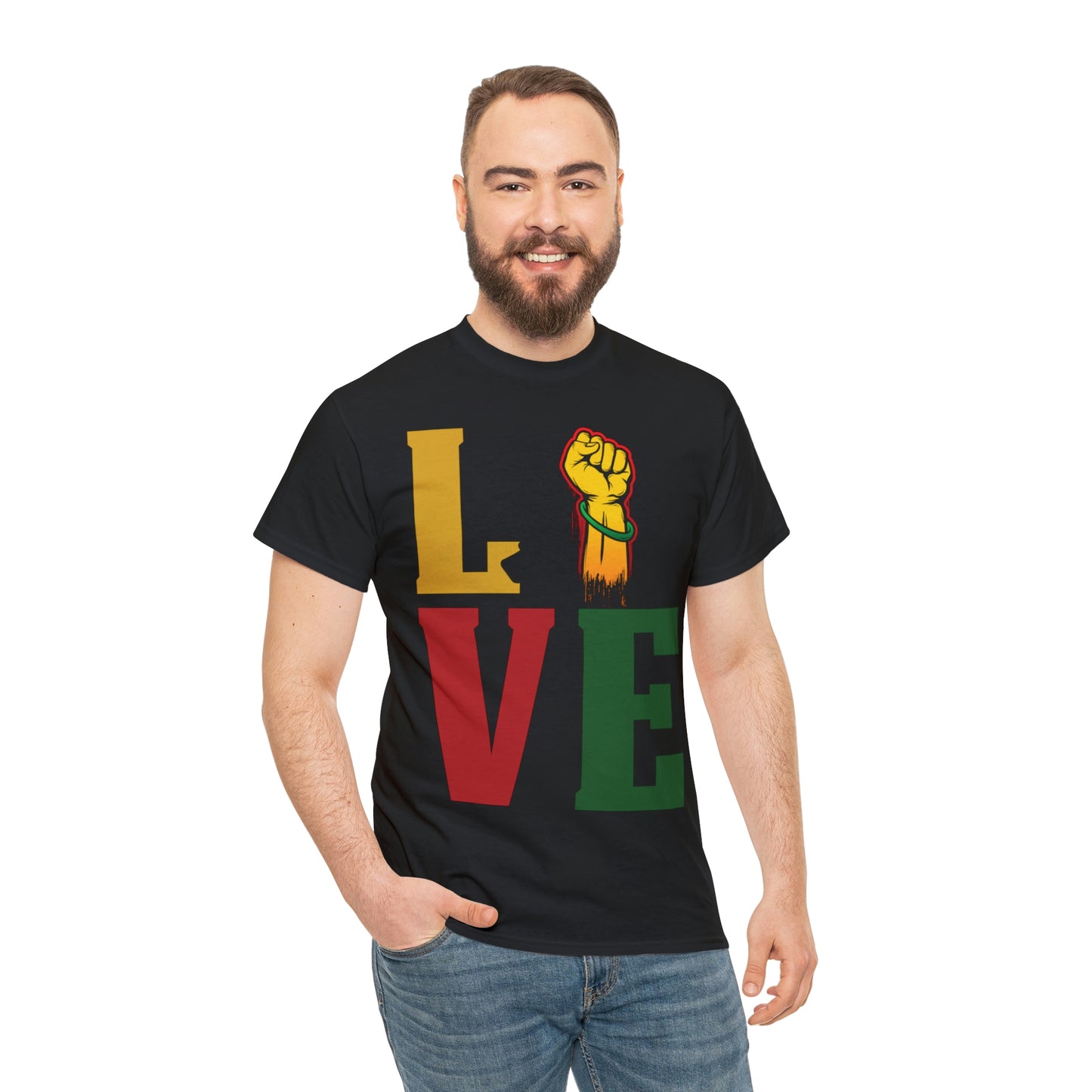 Love Unisex Heavy Cotton Tee