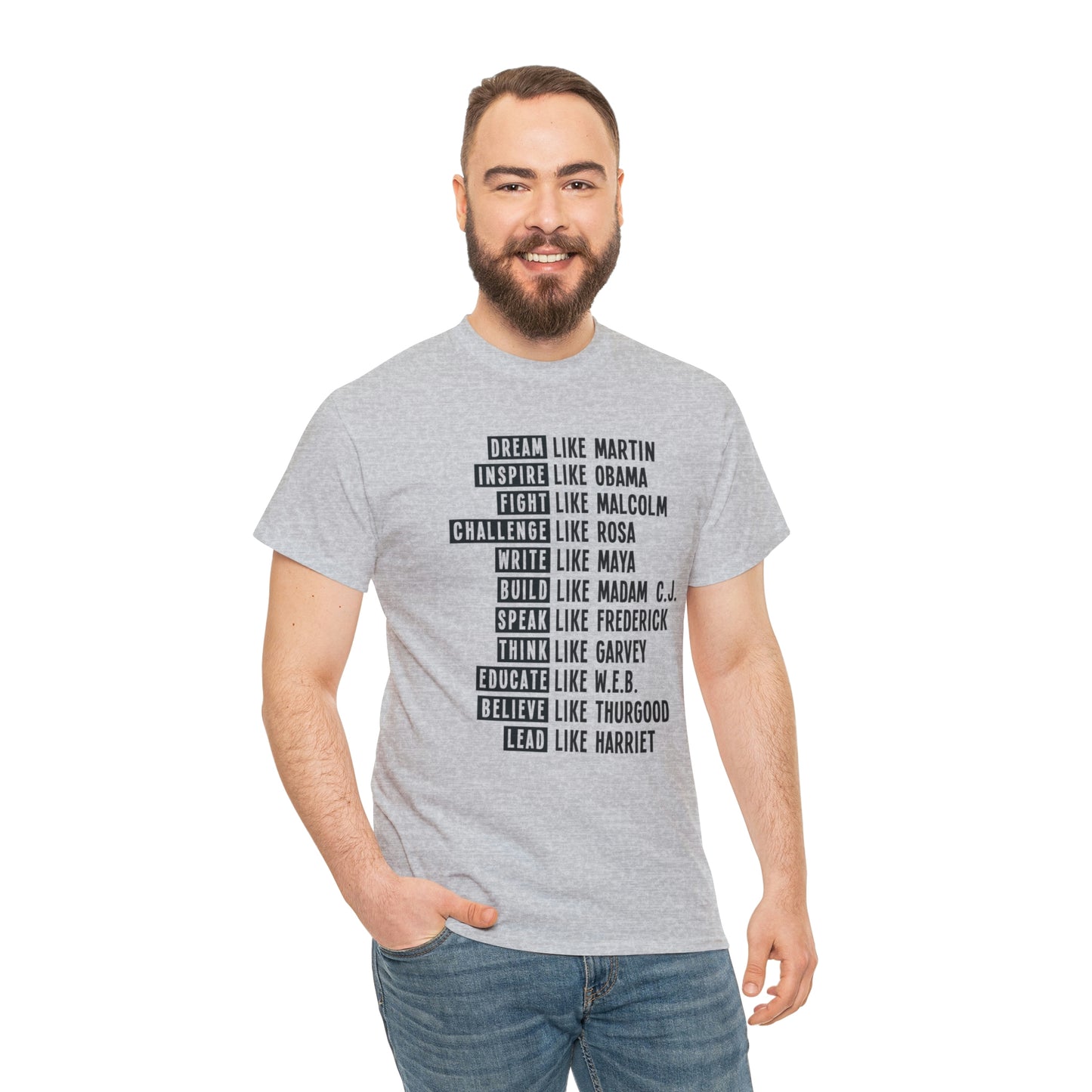 Be Like Unisex Heavy Cotton Tee