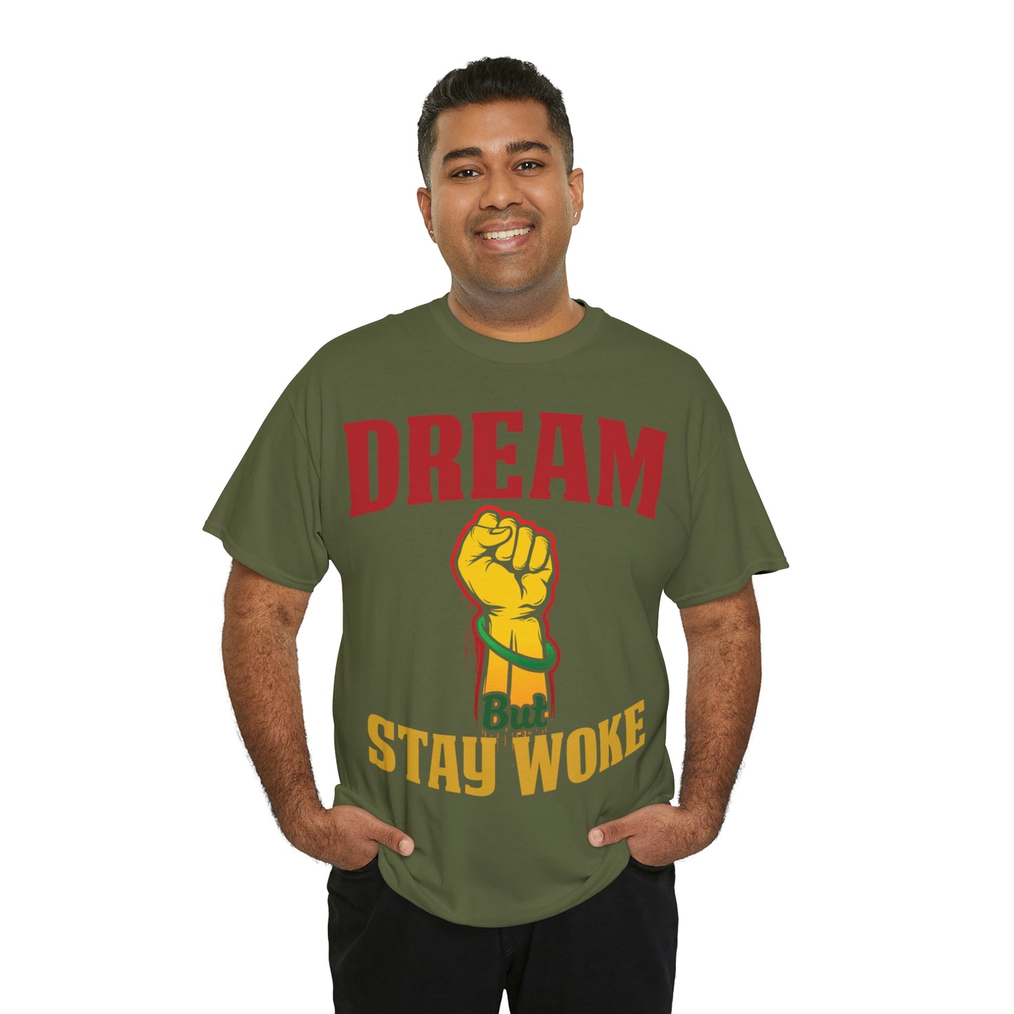 Dream/Woke Unisex Heavy Cotton Tee