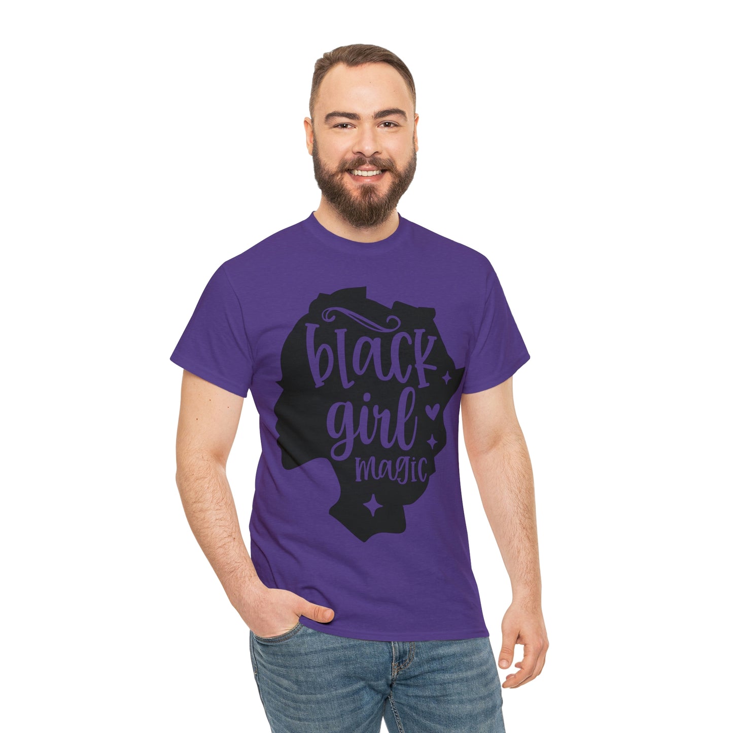 Black Girl Magic Unisex Heavy Cotton Tee