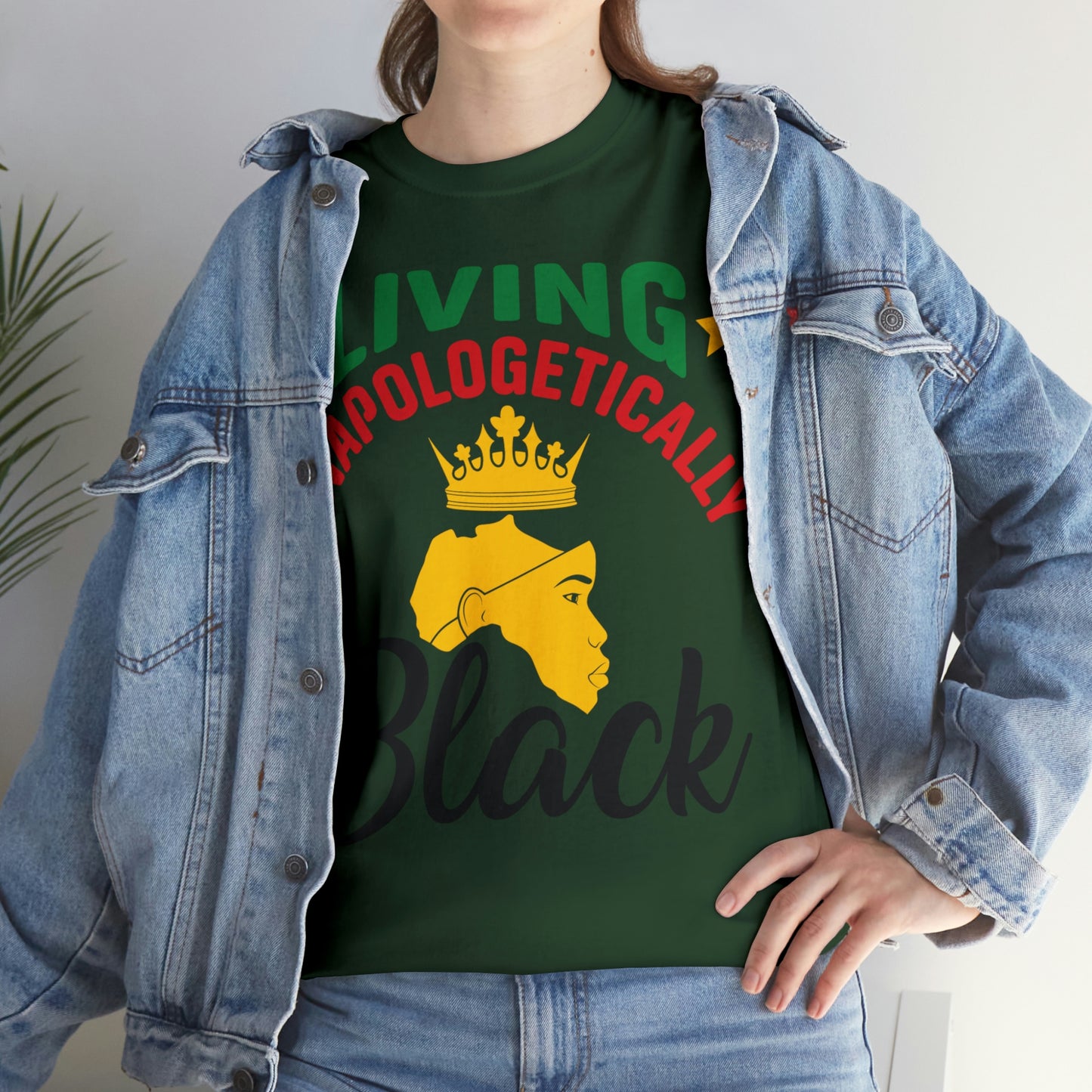 Living Unapologetically Unisex Heavy Cotton Tee