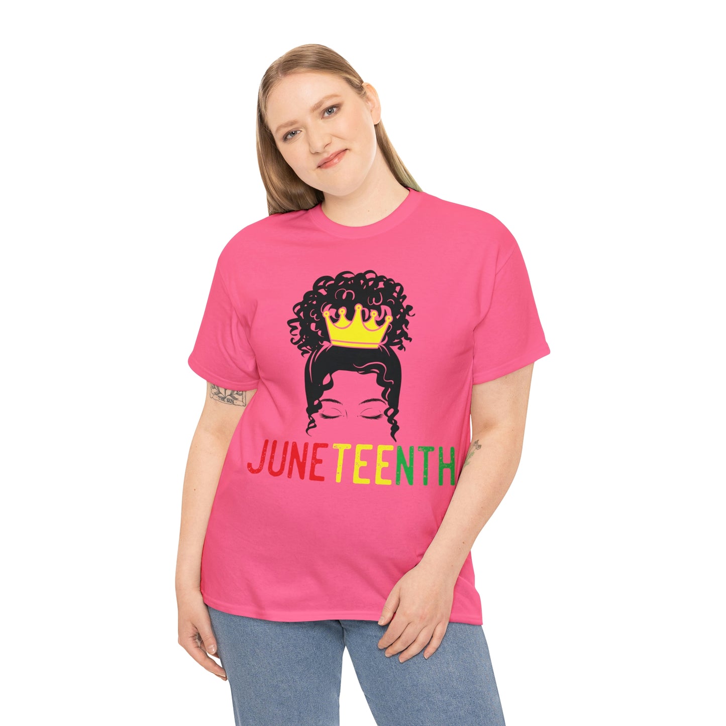 Juneteenth Femme Unisex Heavy Cotton Tee