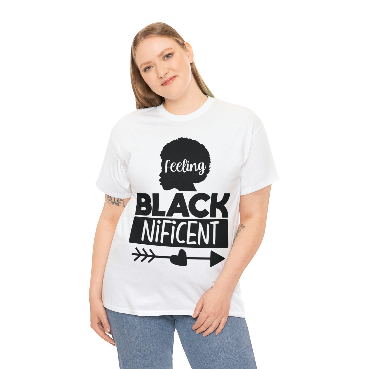 Feeling Blacknificent Unisex Heavy Cotton Tee