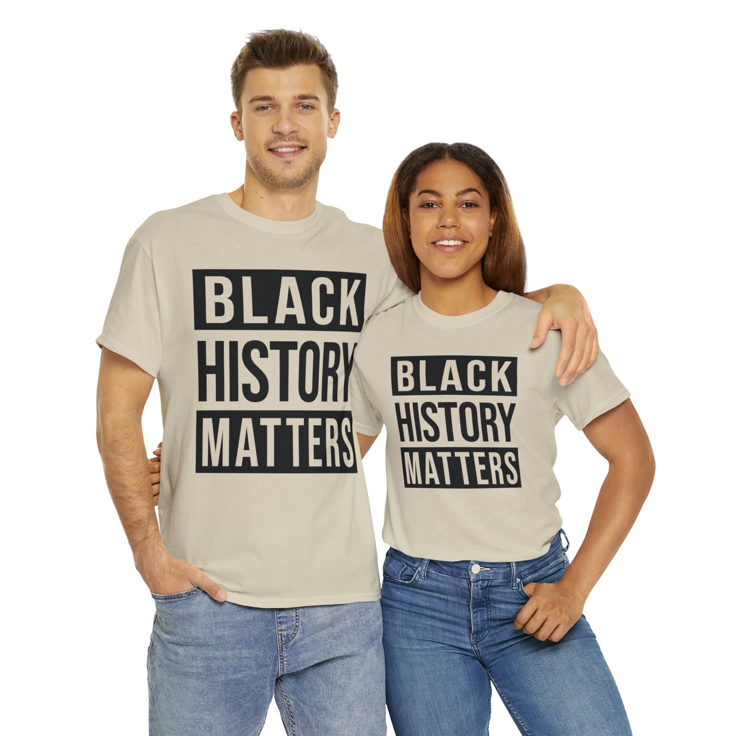 Black History Matters Unisex Heavy Cotton Tee