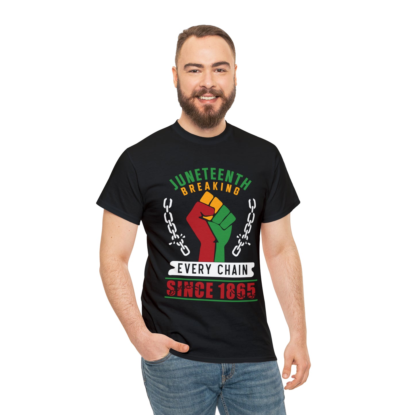 Break Every Chain Unisex Heavy Cotton Tee