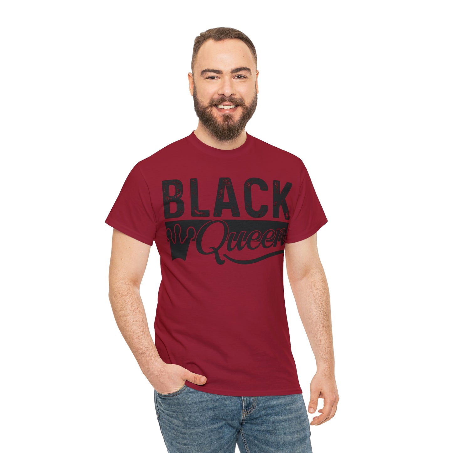 Black Queen Unisex Heavy Cotton Tee