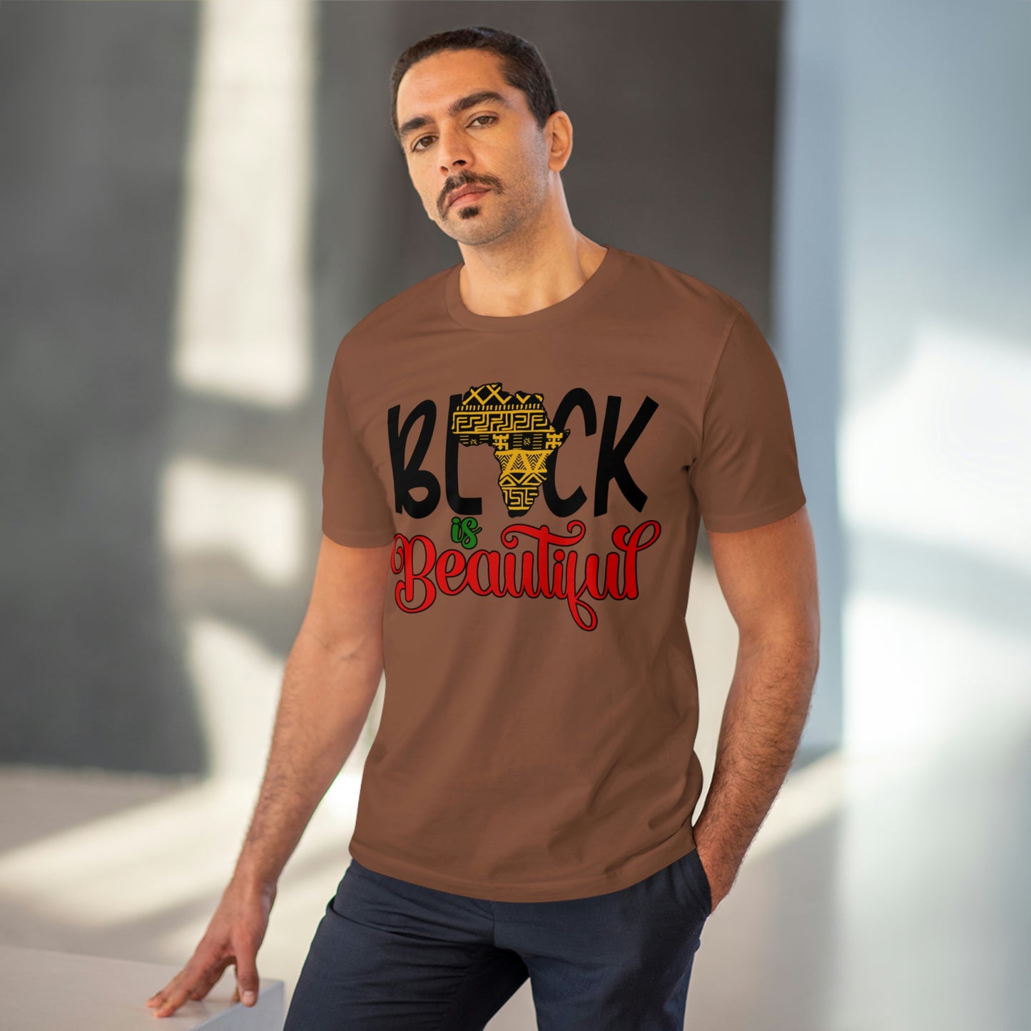 Black is Beautiful Organic Creator T-shirt - Unisex