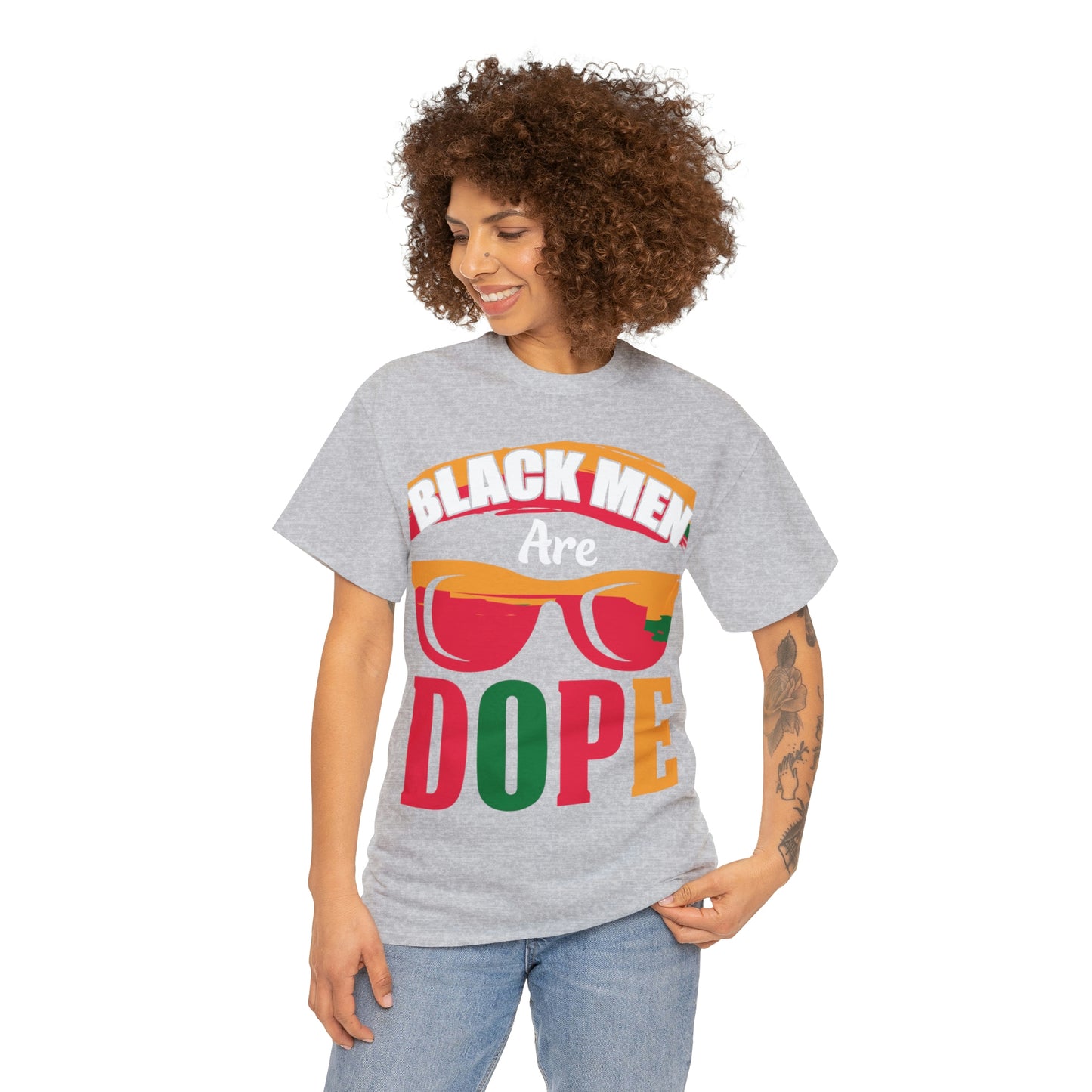 Black Man Dope Unisex Heavy Cotton Tee