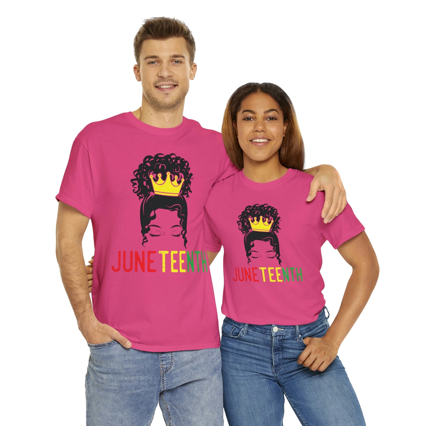 Juneteenth Femme Unisex Heavy Cotton Tee