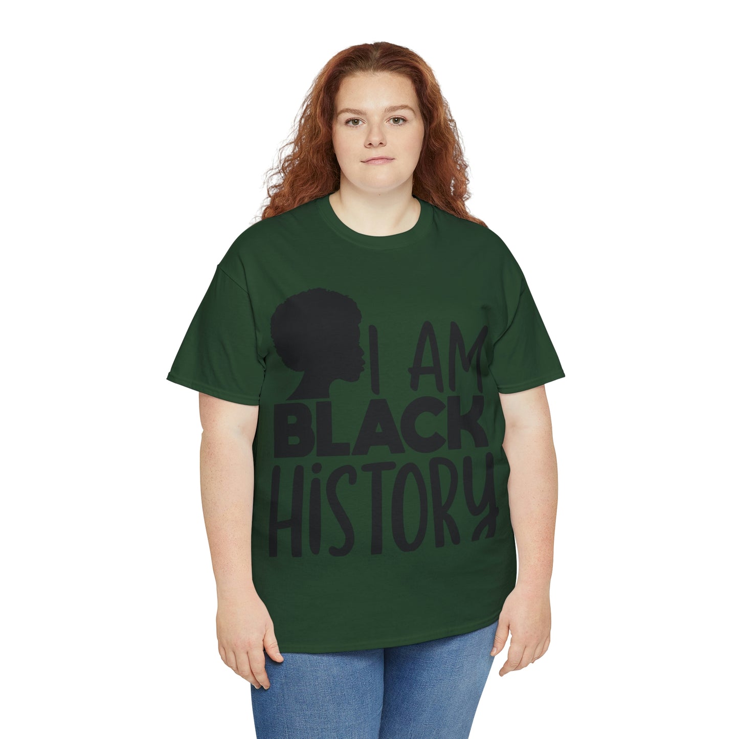 I Am Black History Unisex Heavy Cotton Tee