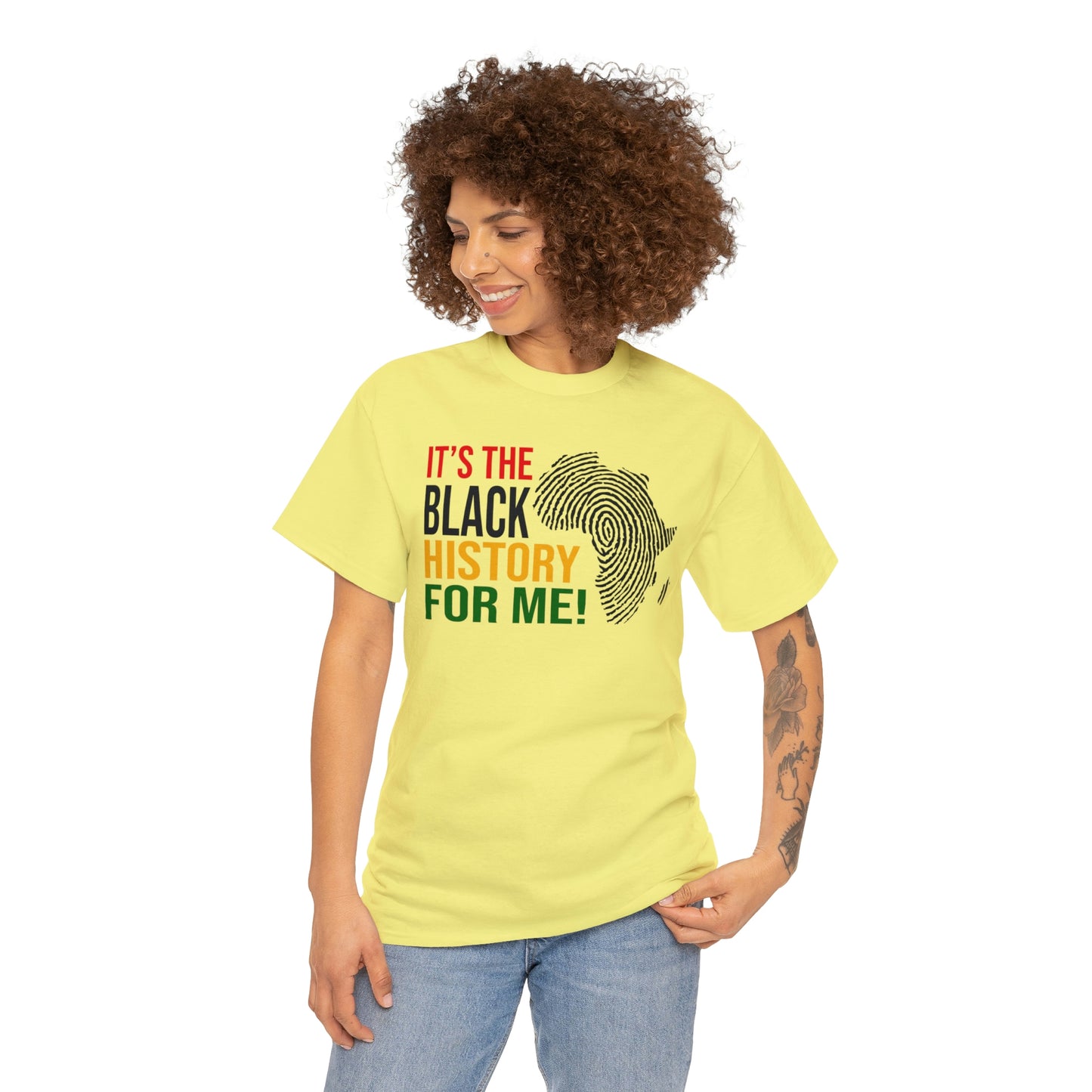Its the Black History....Unisex Heavy Cotton Tee