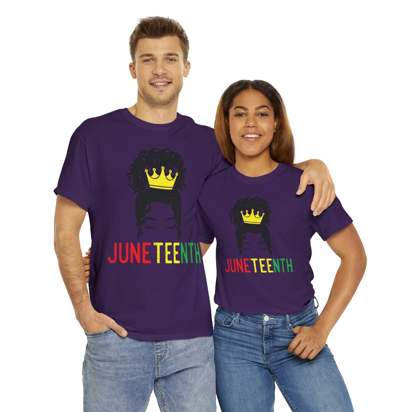 Juneteenth Femme Unisex Heavy Cotton Tee
