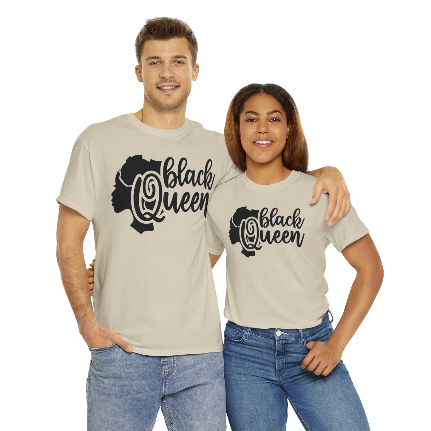 Black Queen Unisex Heavy Cotton Tee