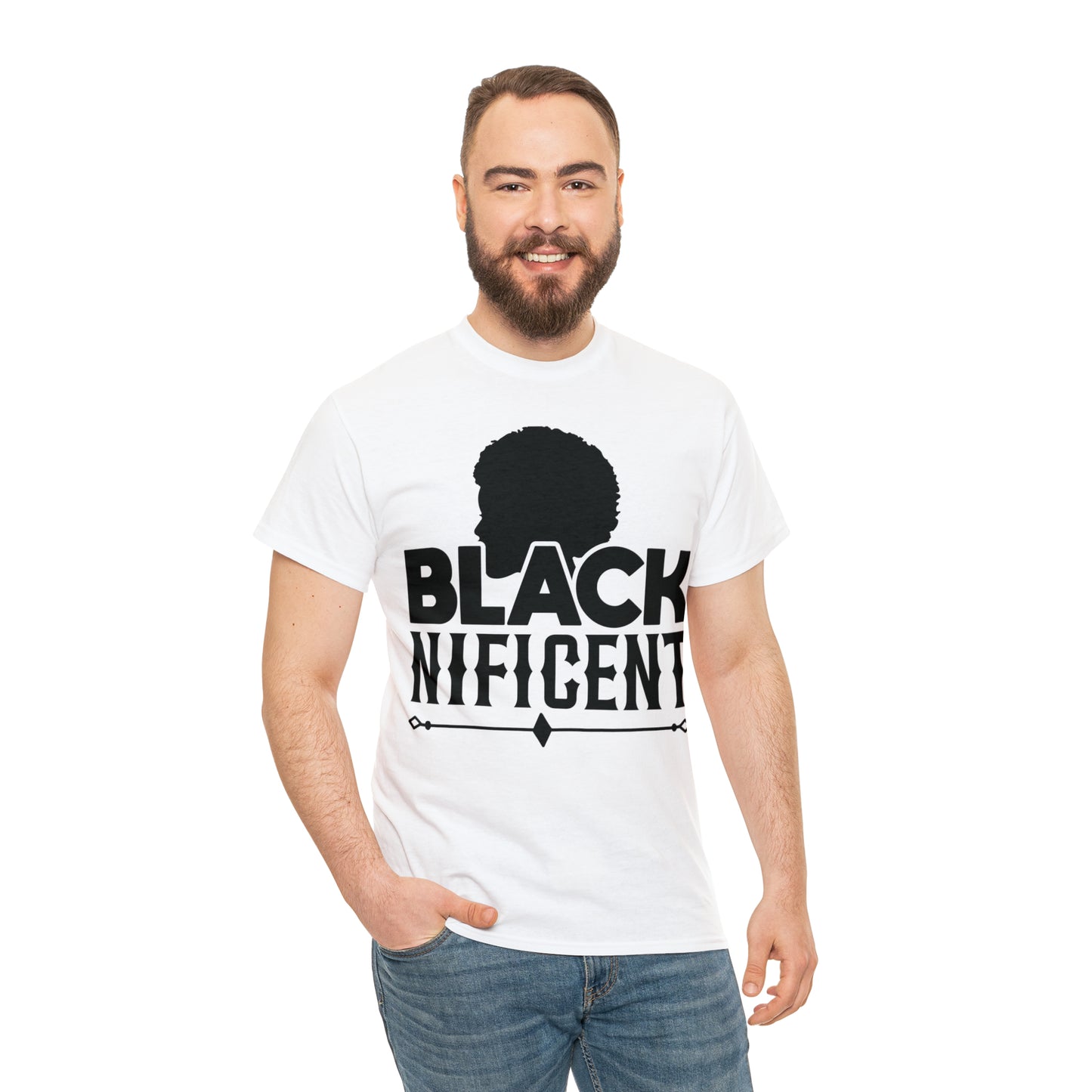 Black-Nificent Unisex Heavy Cotton Tee