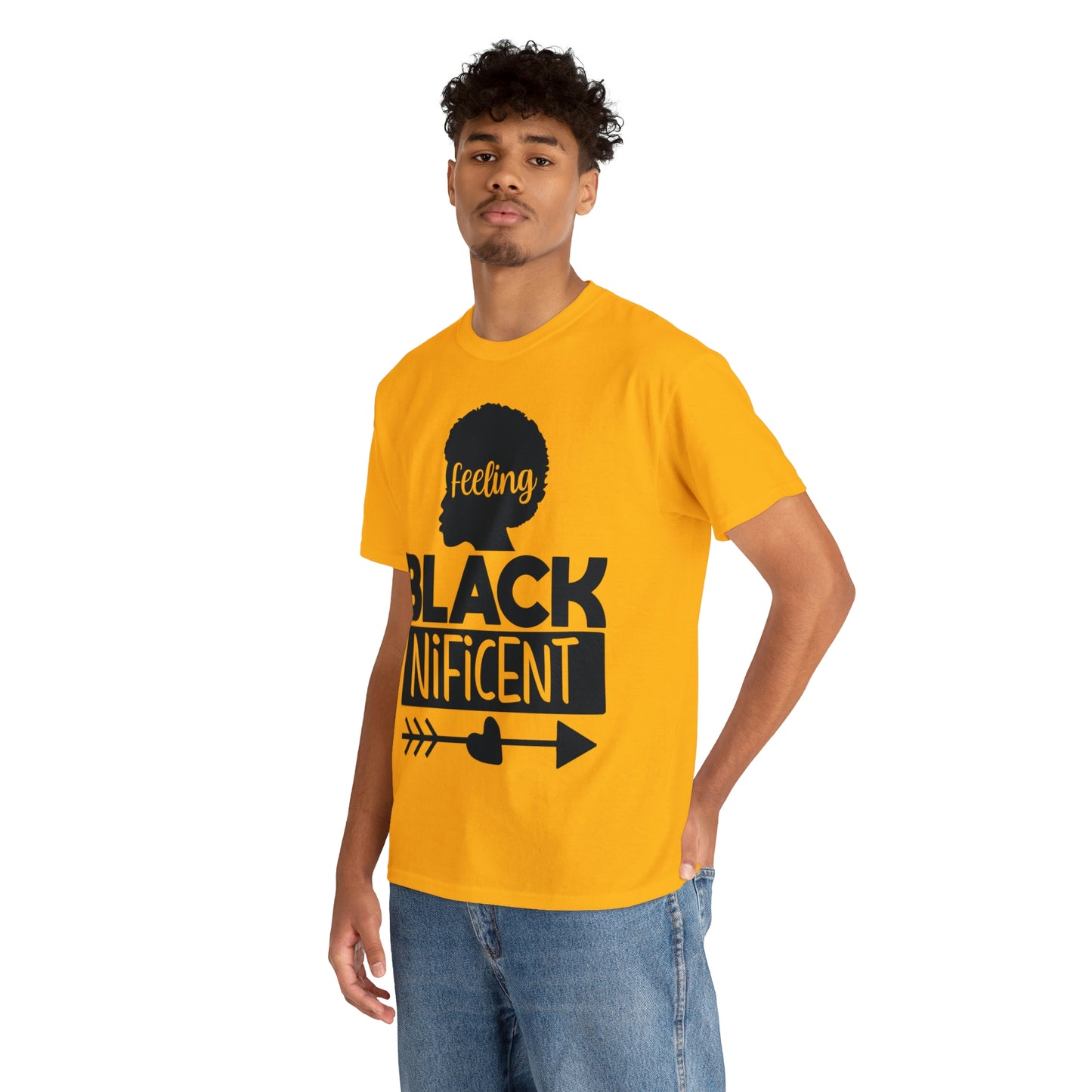 Feeling Blacknificent Unisex Heavy Cotton Tee