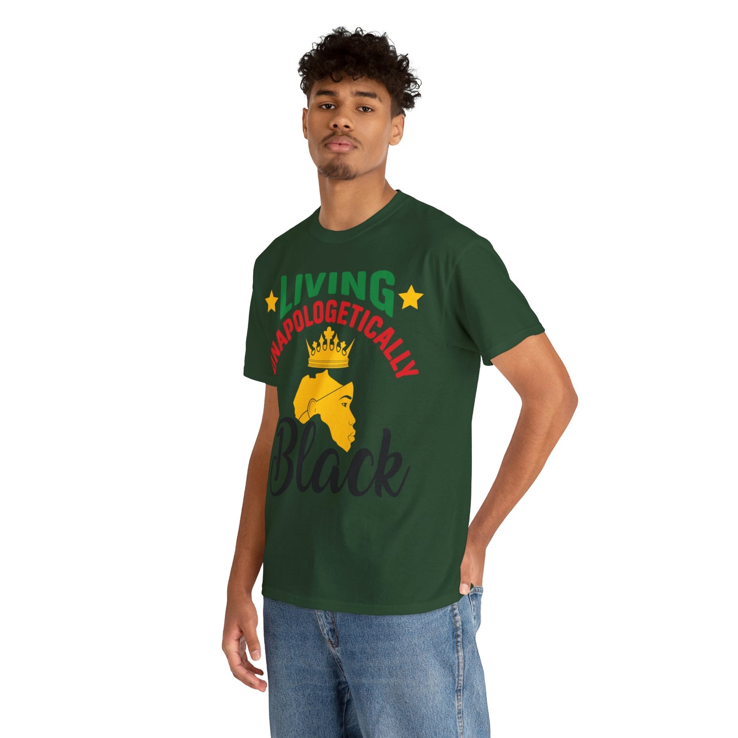 Living Unapologetically Unisex Heavy Cotton Tee