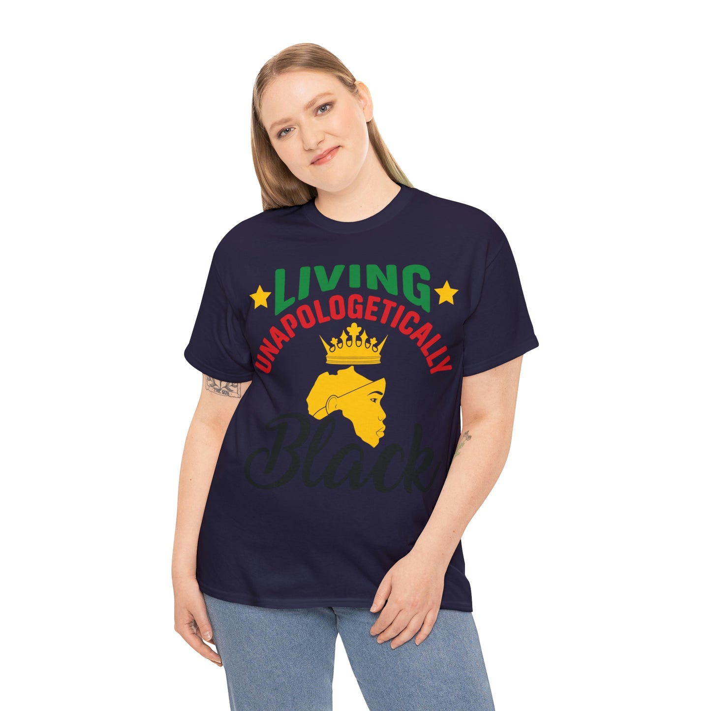 Living Unapologetically Unisex Heavy Cotton Tee