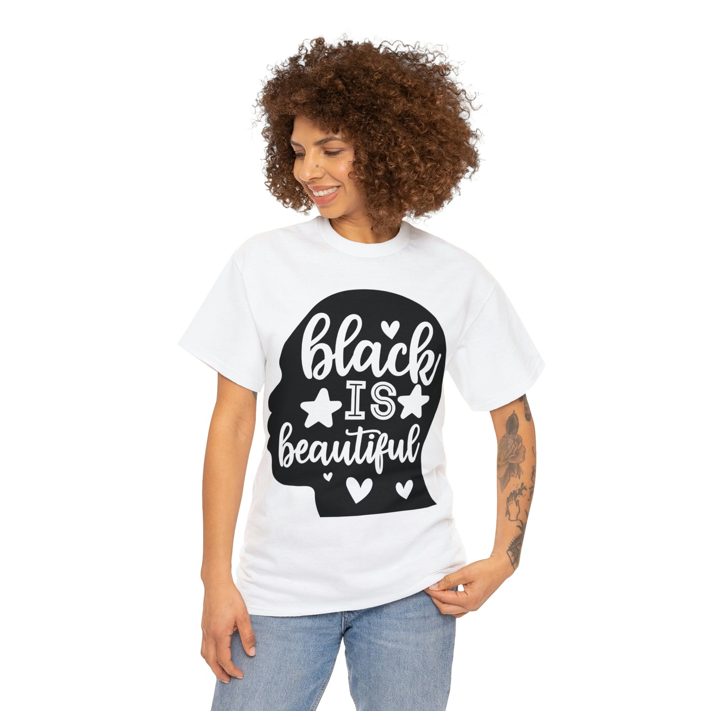 Black is Beautiful Unisex Heavy Cotton Tee