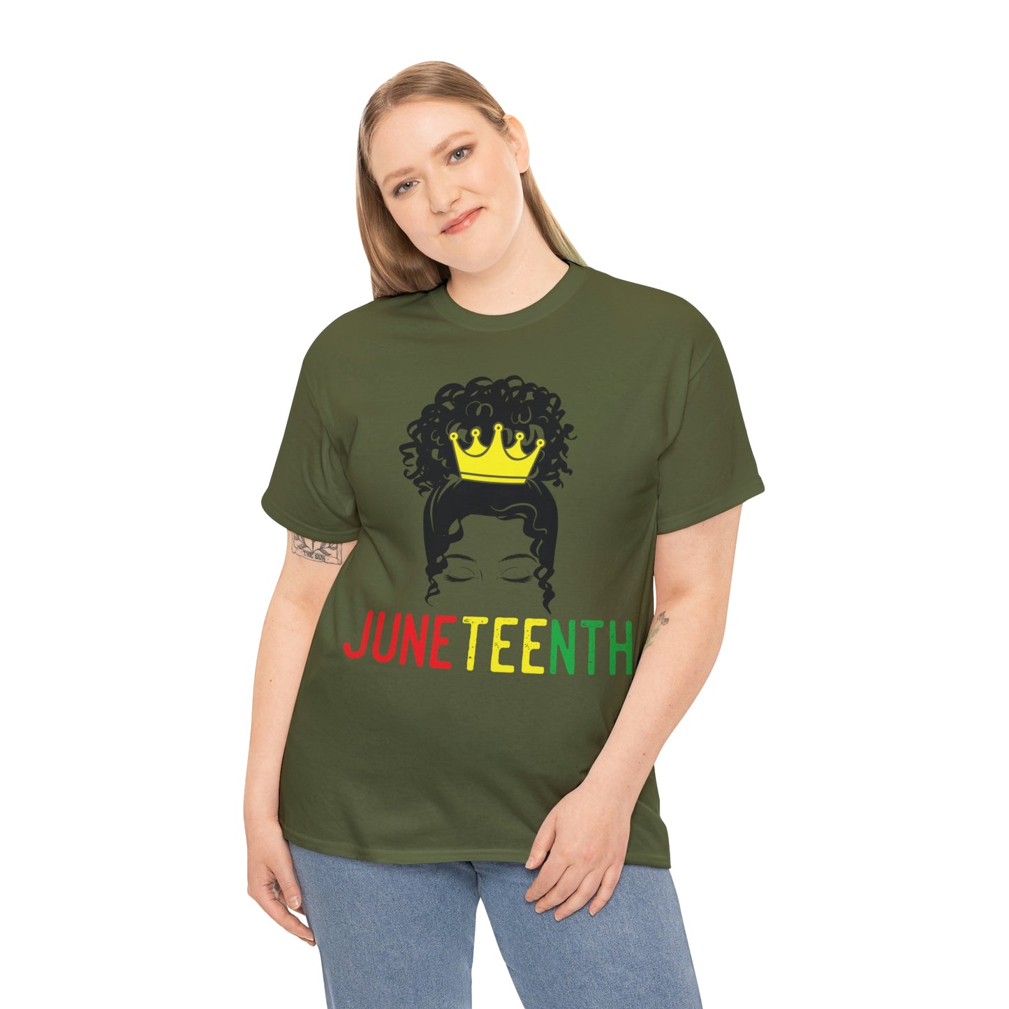 Juneteenth Femme Unisex Heavy Cotton Tee