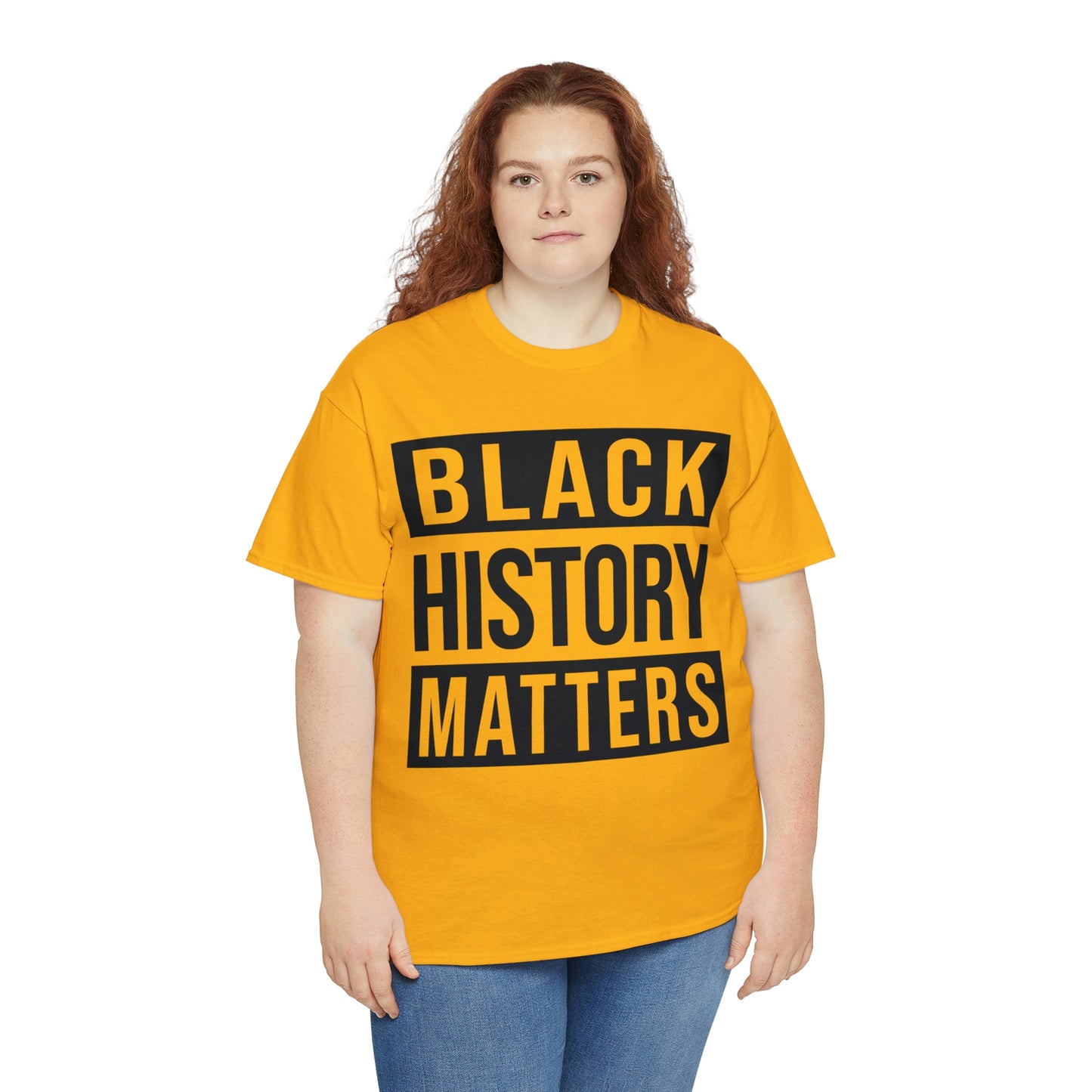Black History Matters Unisex Heavy Cotton Tee