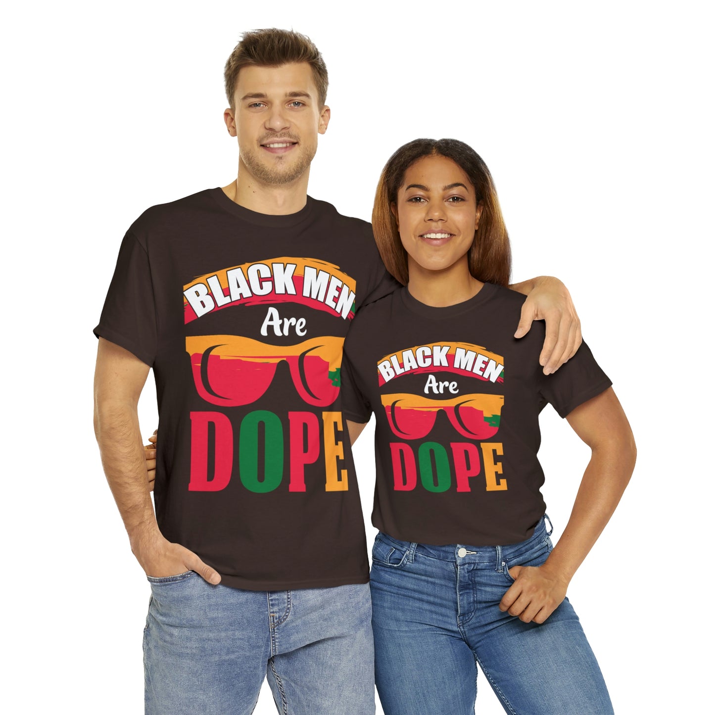 Black Man Dope Unisex Heavy Cotton Tee