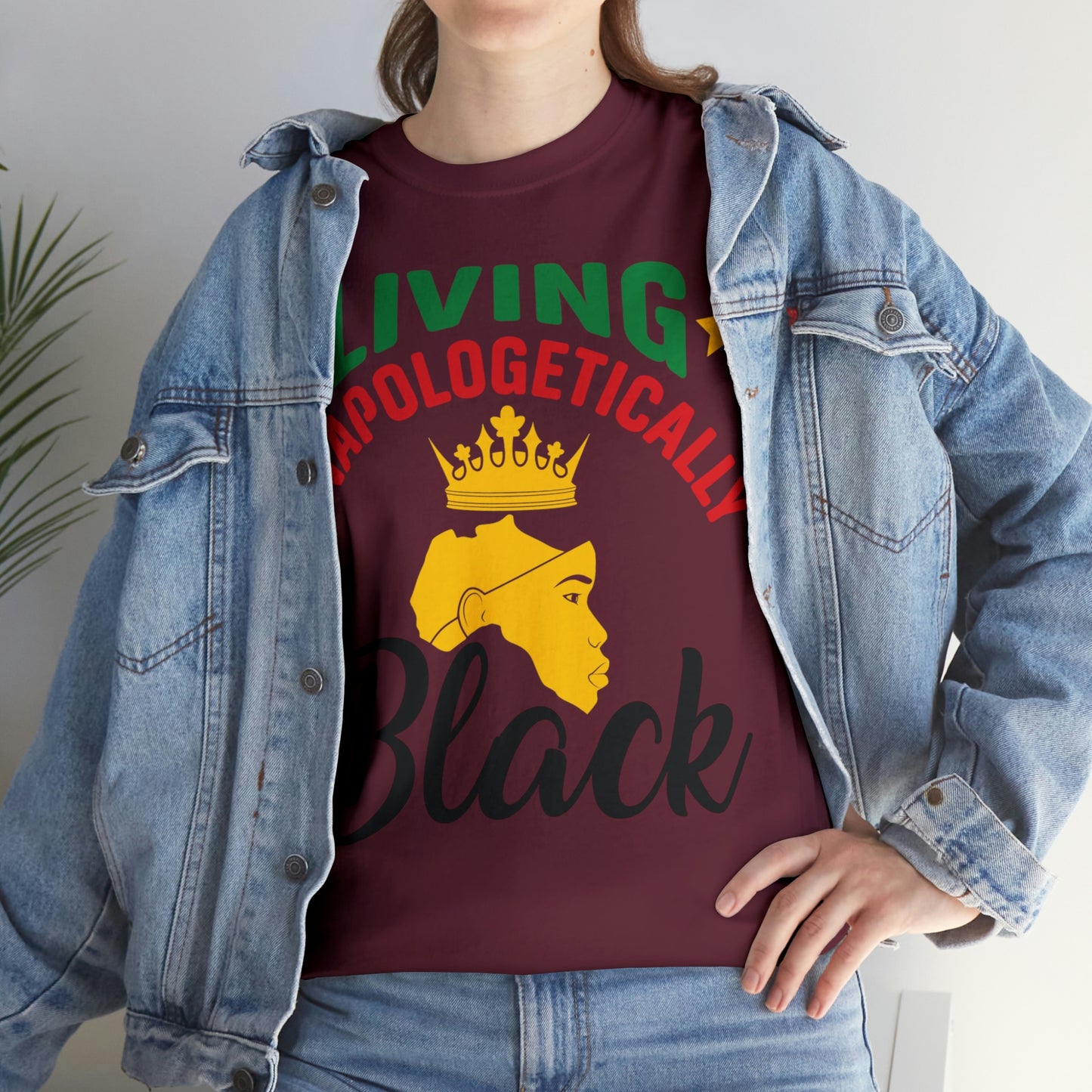 Living Unapologetically Unisex Heavy Cotton Tee