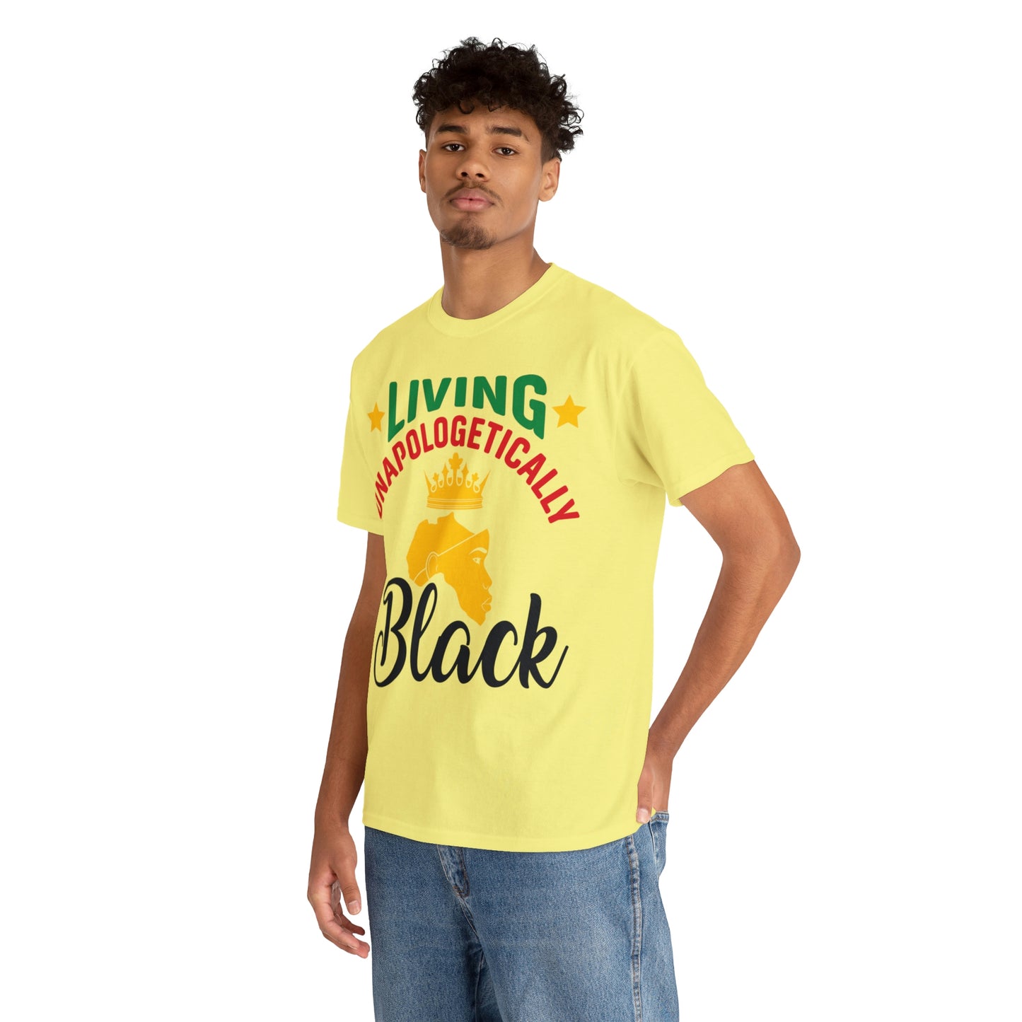 Living Unapologetically Unisex Heavy Cotton Tee