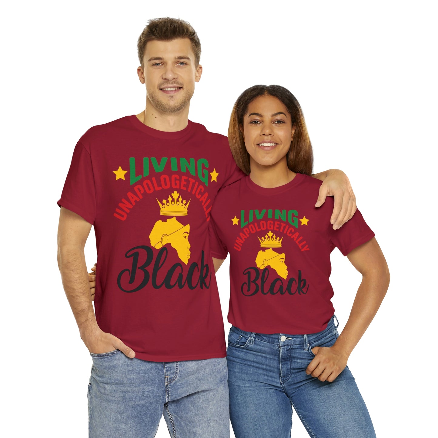 Living Unapologetically Unisex Heavy Cotton Tee