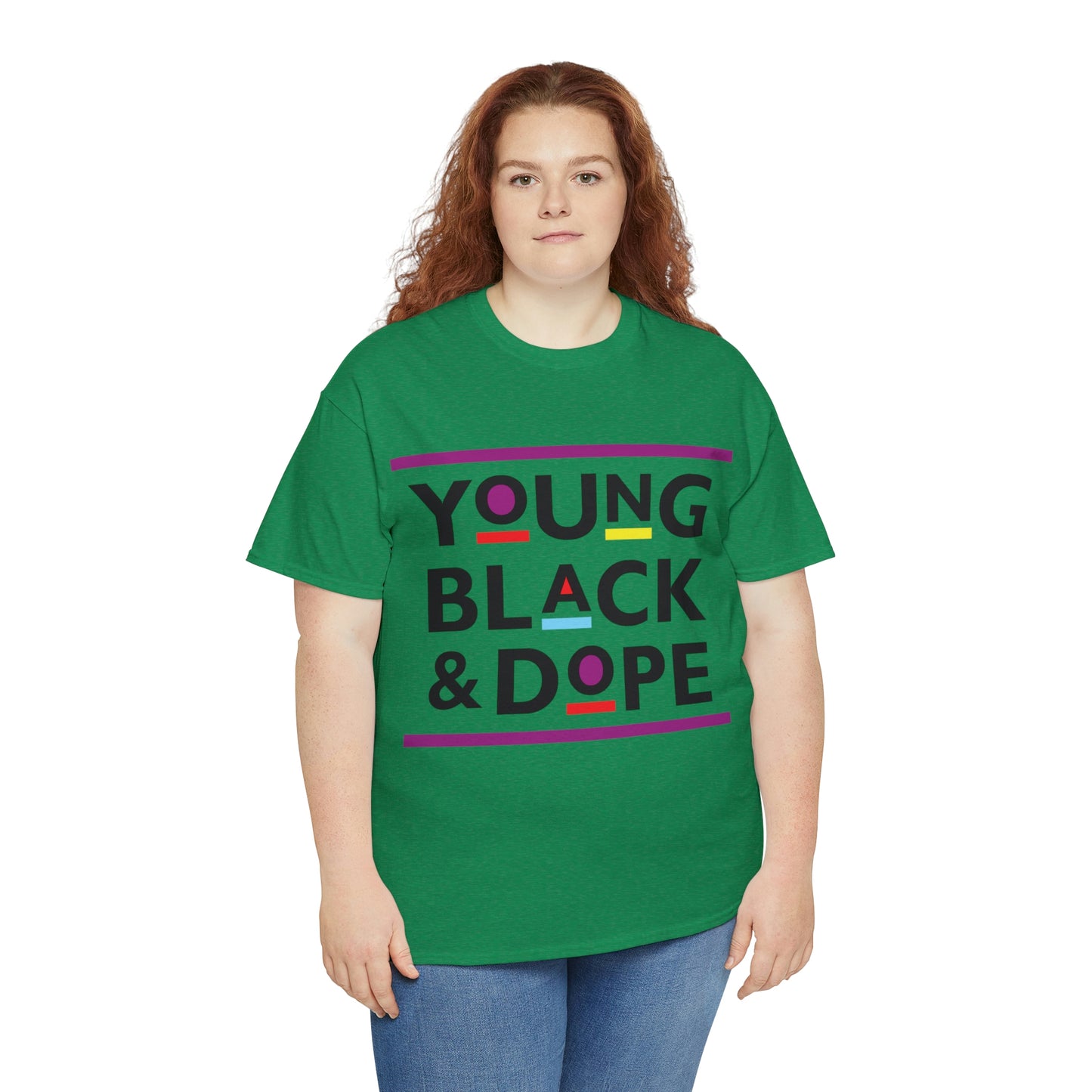 Young black & Dope Unisex Heavy Cotton Tee