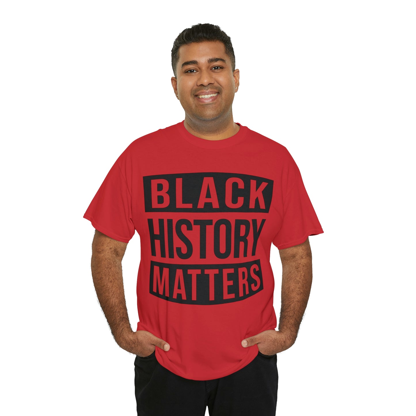 Black History Matters Unisex Heavy Cotton Tee