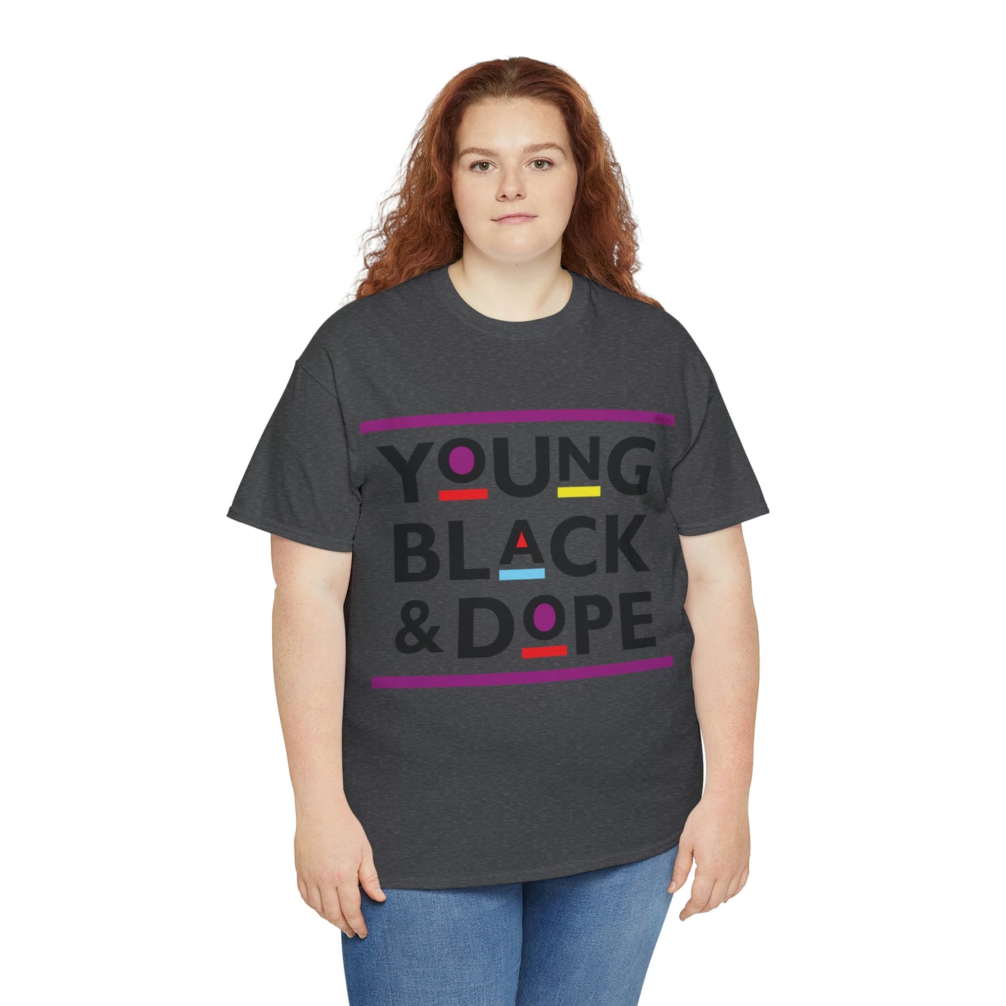 Young black & Dope Unisex Heavy Cotton Tee