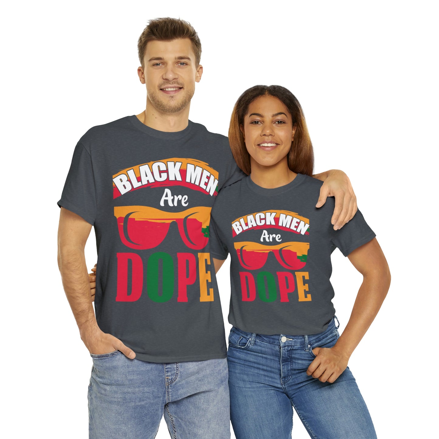 Black Man Dope Unisex Heavy Cotton Tee