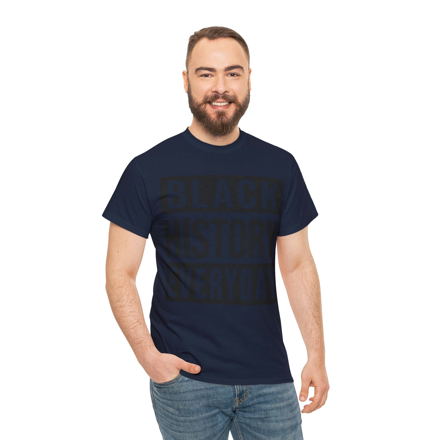 Black History Everyday Unisex Heavy Cotton Tee